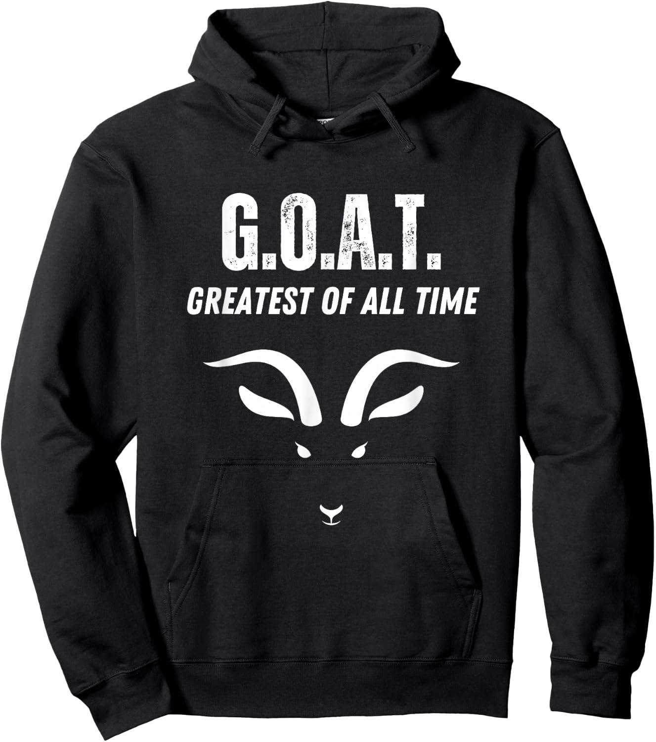 Goat Greatest of All Time Shirt Cool Goat Hoodie - Hoodie | Black