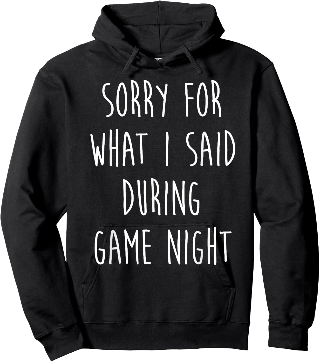 Funny Family Board Game Night Hoodie - Hoodie | Black