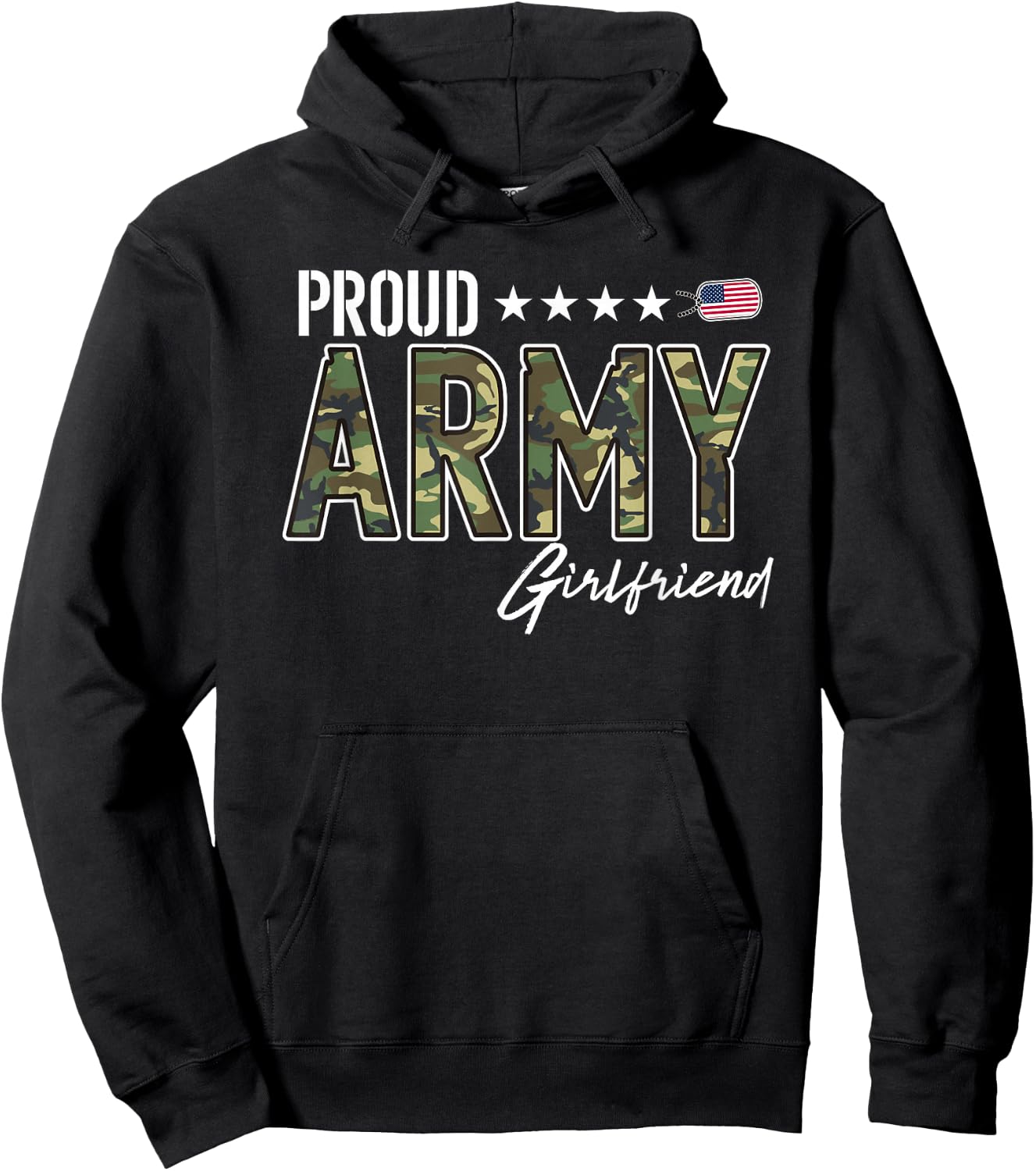 OCP Proud Army Girlfriend Hoodie - Hoodie | Black