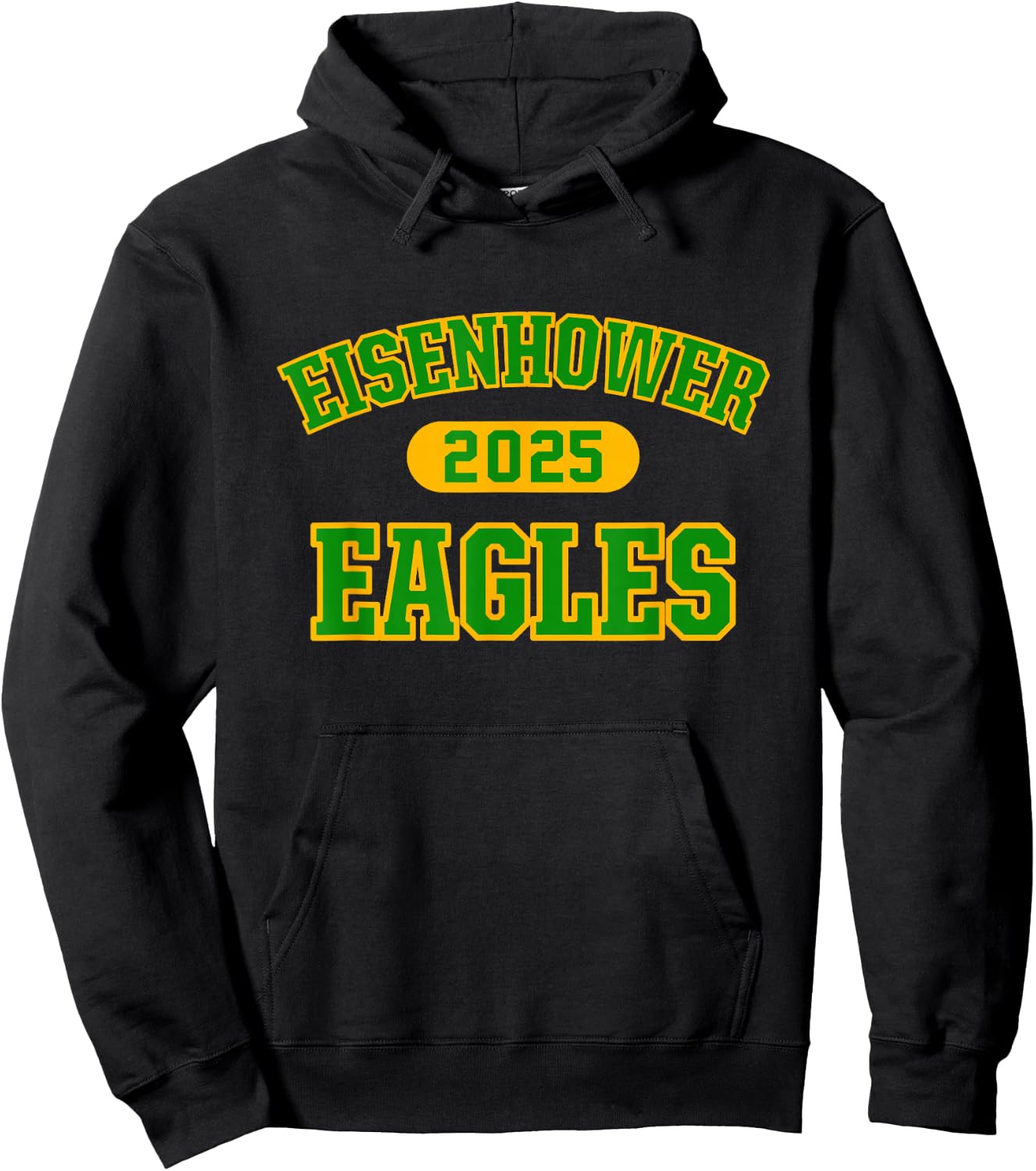 Eisenhower Eagles High School Arch 2025 Hoodie - Hoodie | Black