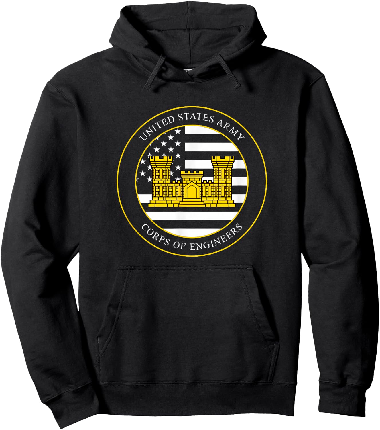 United States Army Corps of Engineers USACE Hoodie - Hoodie | Black