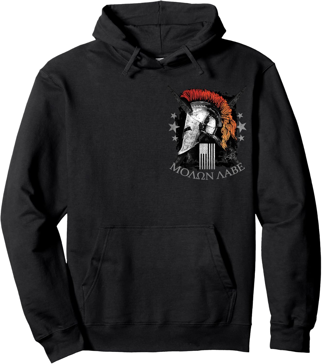 Epic USA Molon Labe Come and Take Them Spartan 2nd Amendment Hoodie - Hoodie | Black