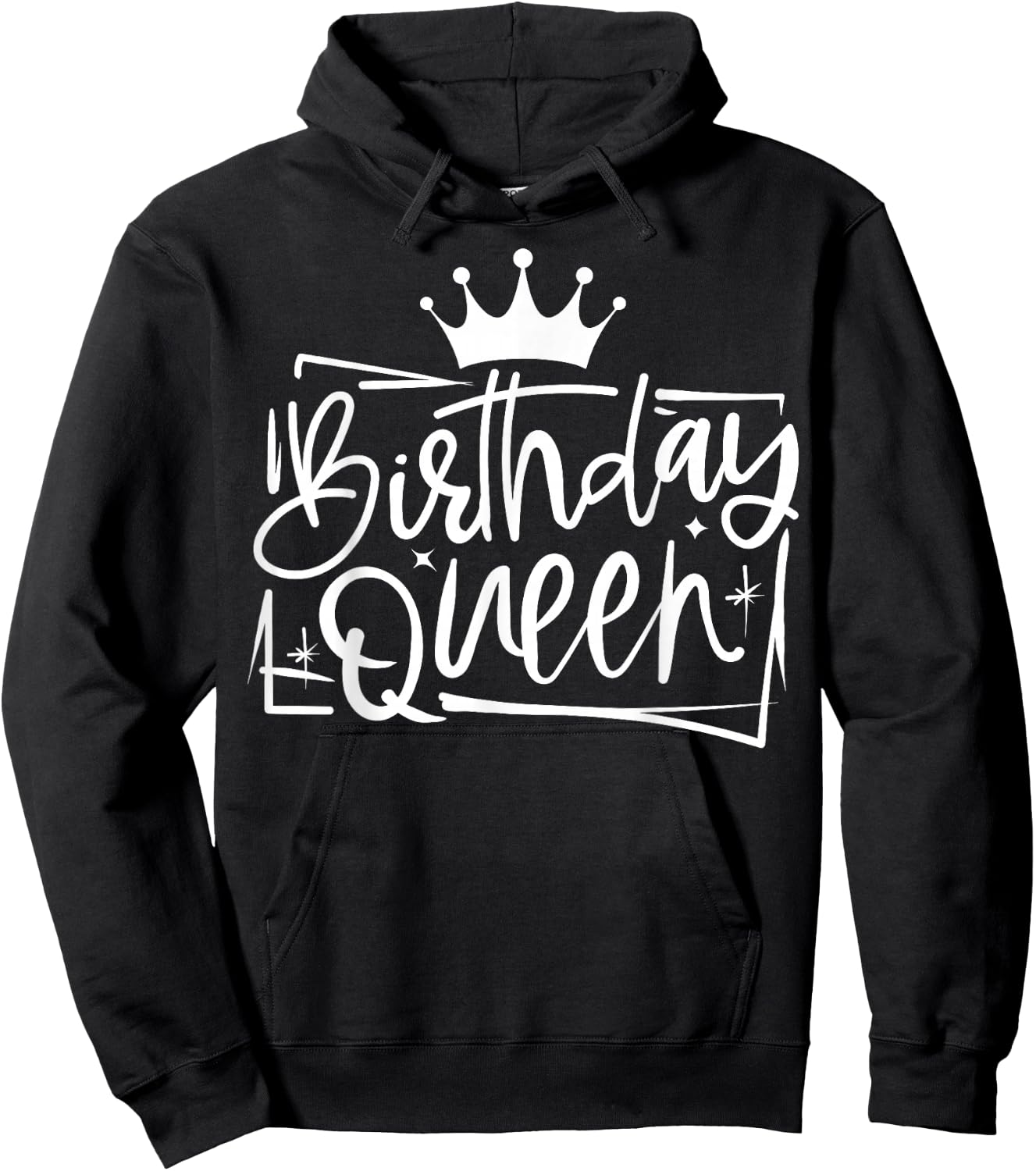 Birthday Queen Hoodie - Hoodie | Black