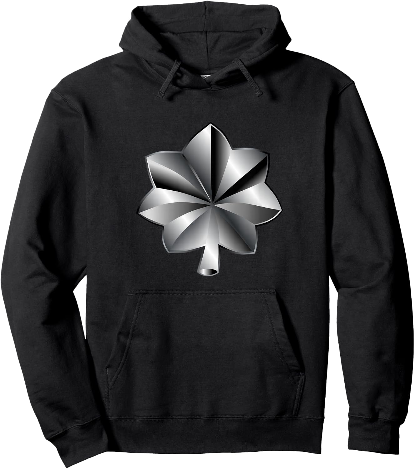 US Army Rank - Lieutenant Colonel (O-5) - LTC centered Hoodie - Hoodie | Black