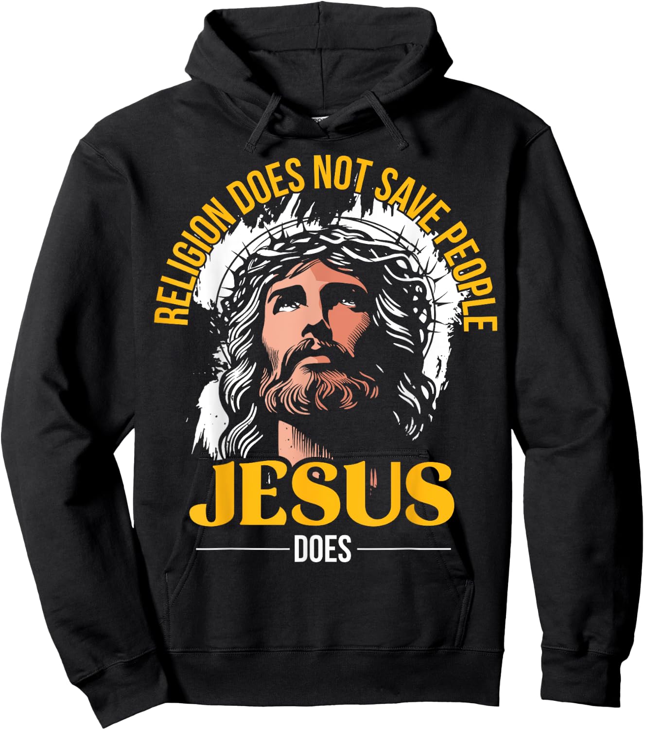 Jesus Christ and Faith Christian Bible and Love Jesus Hoodie - Hoodie | Black