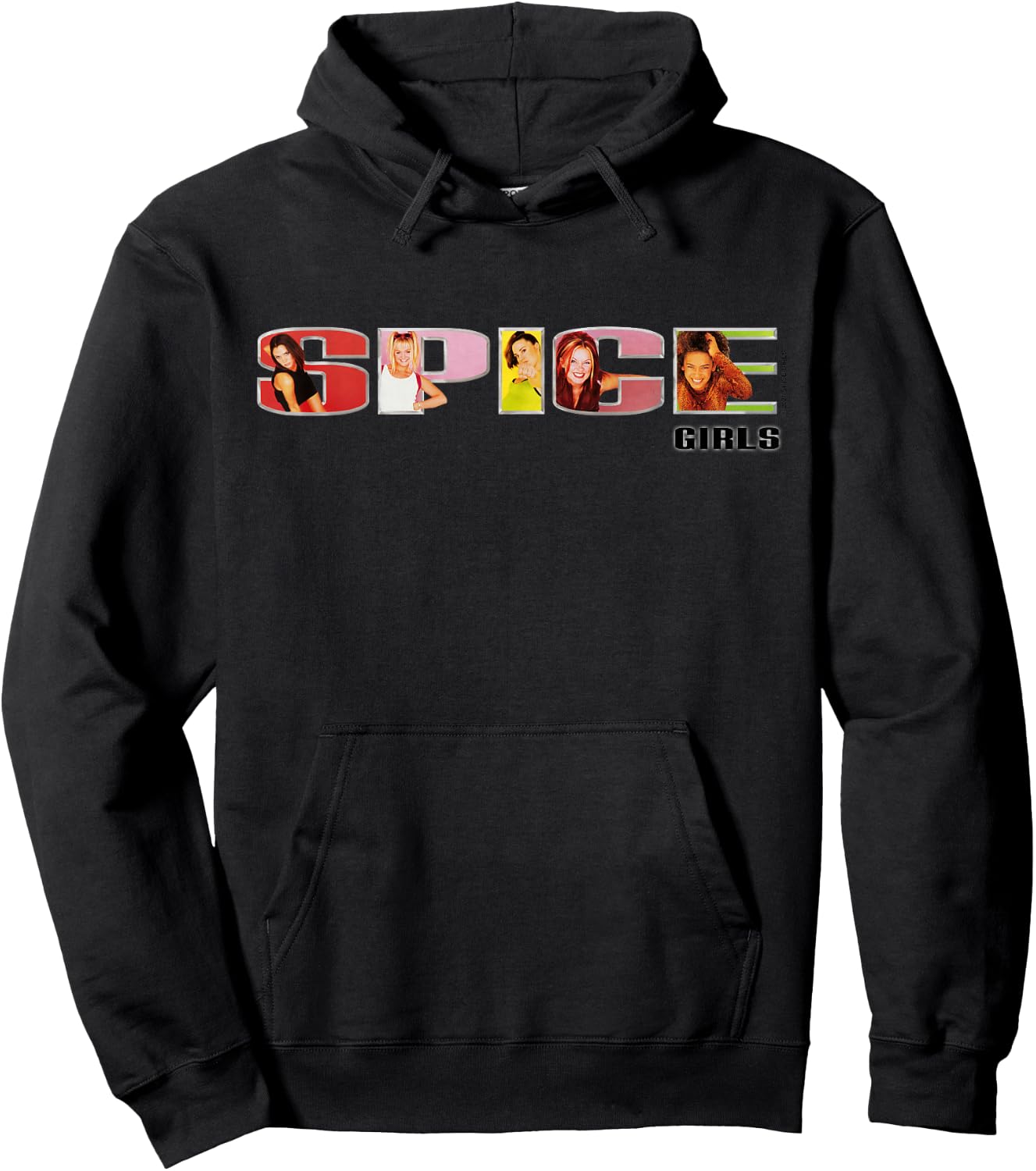 Official Spice Girls Logo , black Hoodie - Hoodie | Black