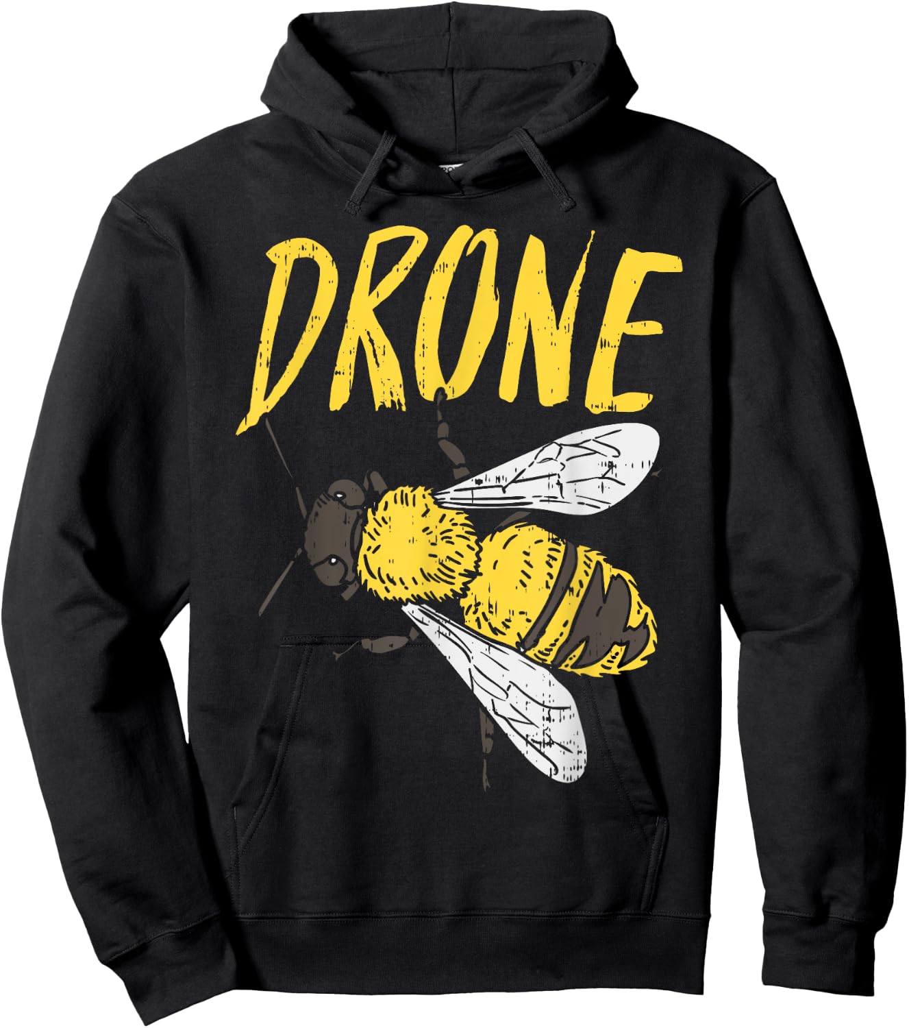 Drone Bee Funny Beekeeping Apiarist Beekeeper Dad Men Gift Hoodie - Hoodie | Black