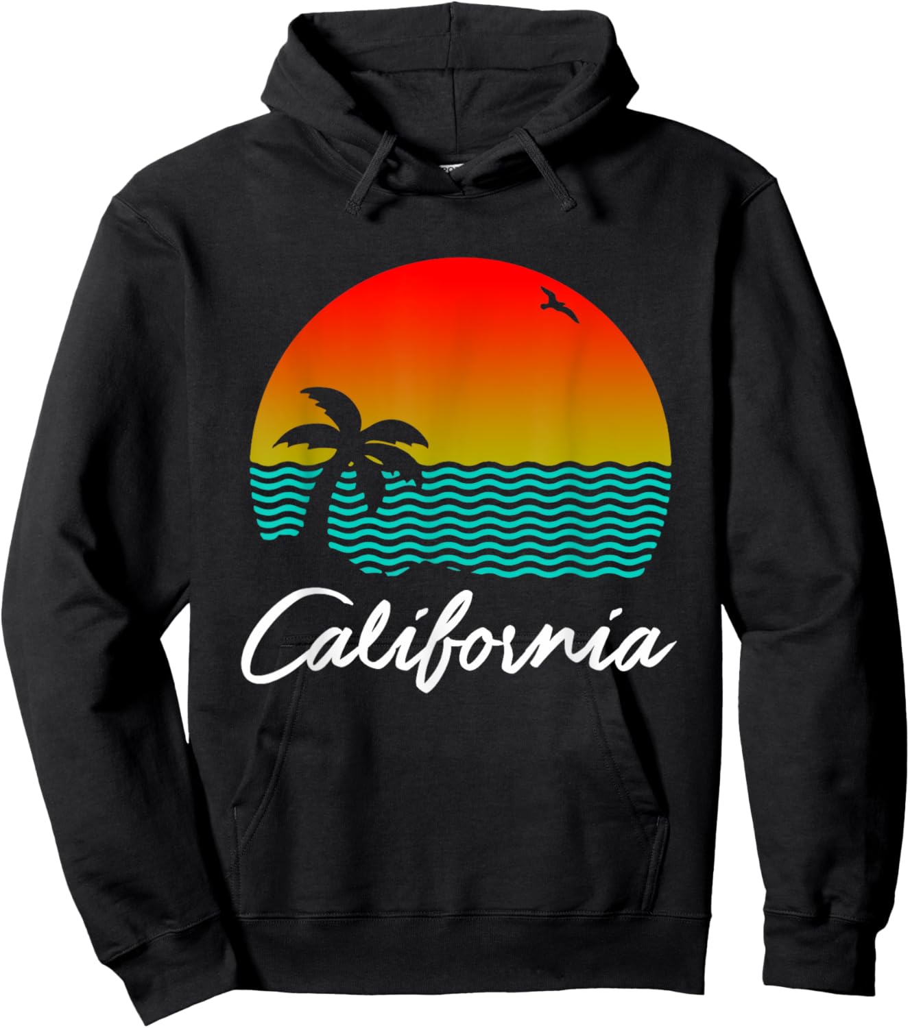 I Love California! Cali Vacation Hoodie - Hoodie | Black