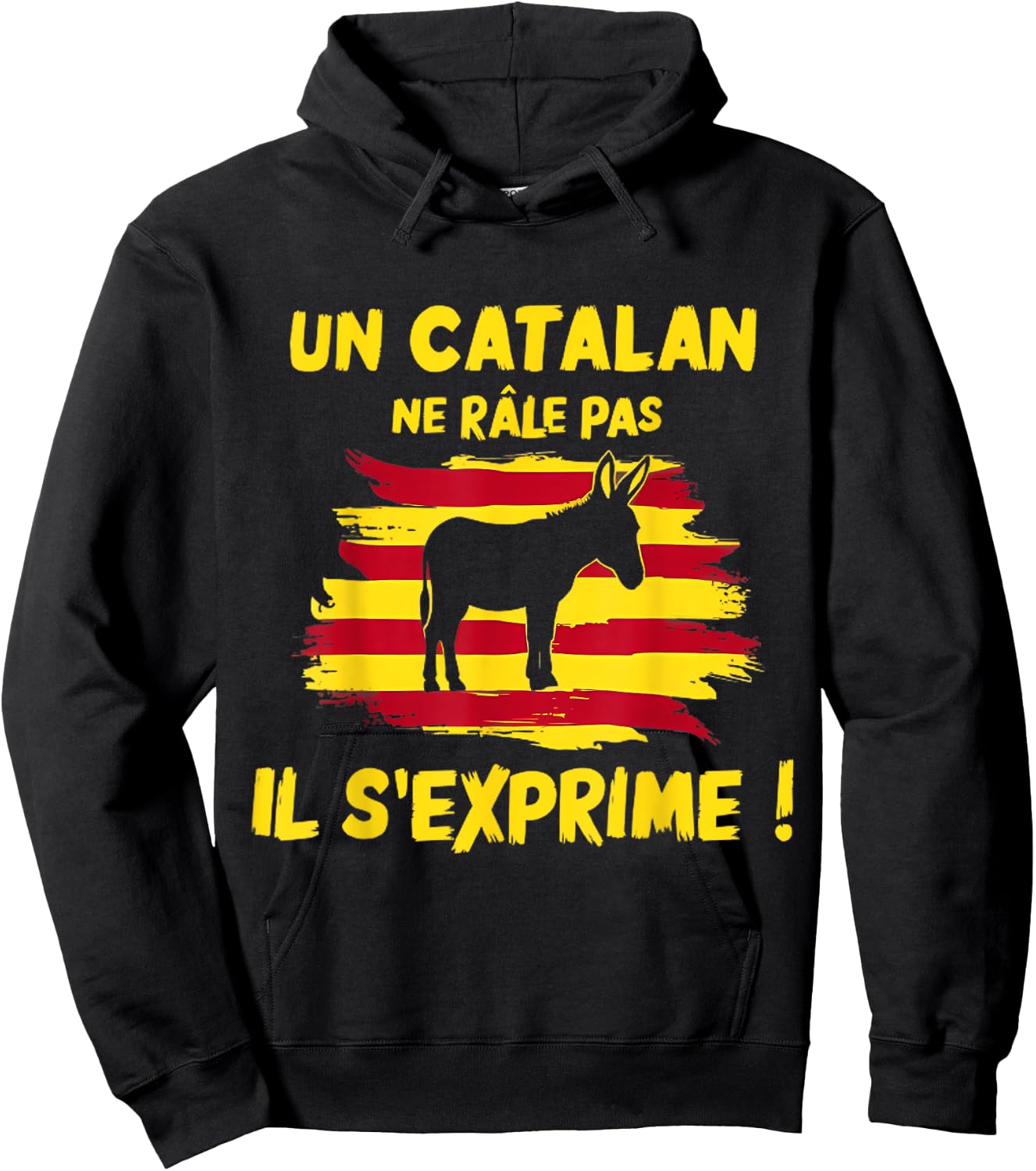 Catalan , Black, S Hoodie - Hoodie | Black