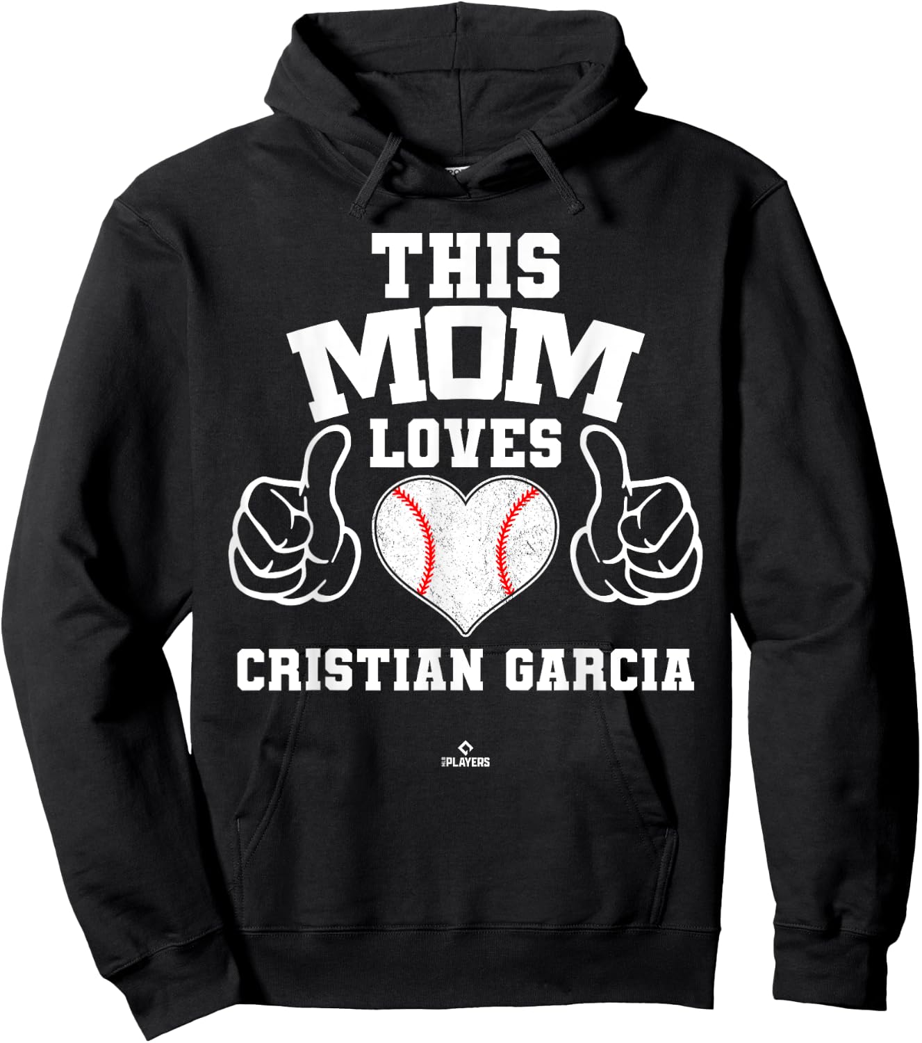 This Mom Loves Cristian Garcia Prospect Baseball Fan Gear Hoodie - Hoodie | Black