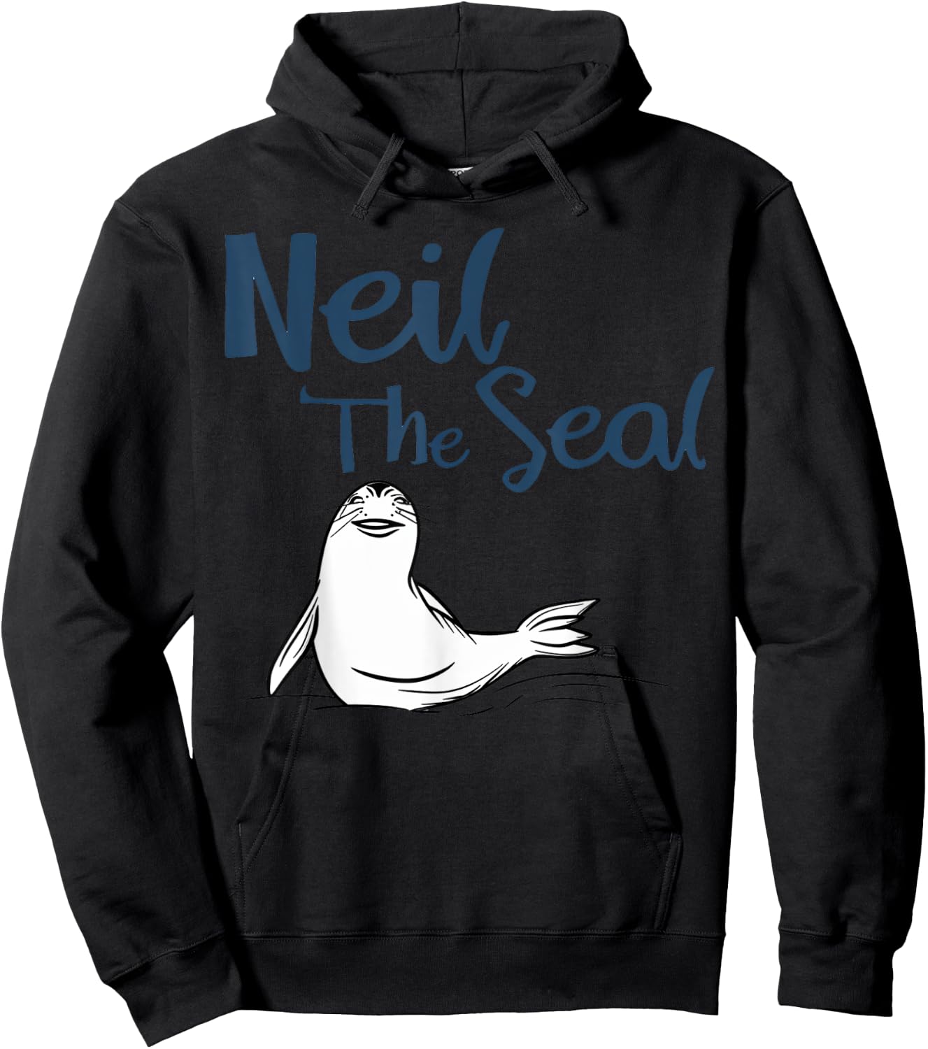 Neil The Seal 22 Australia Seal Elephant Seal Hoodie - Hoodie | Black