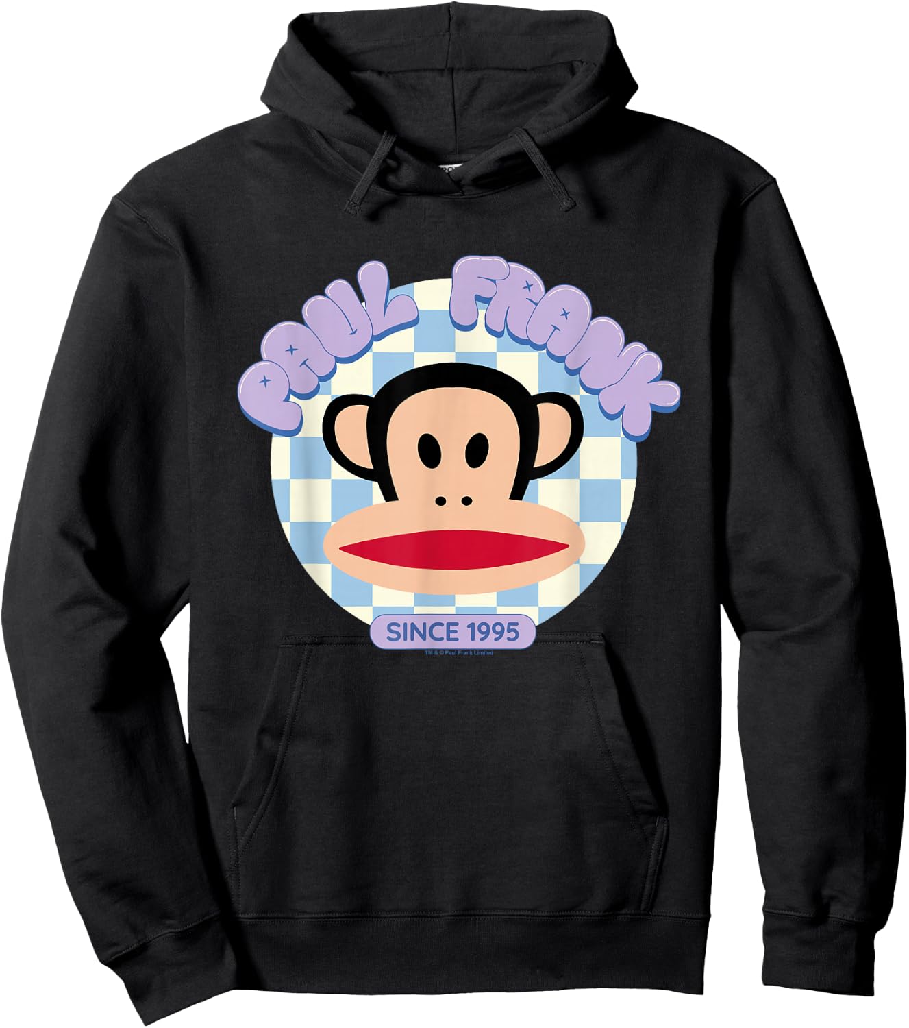 Paul Frank Julius Bubble Text Seit 1995 Hoodie - Hoodie | Black