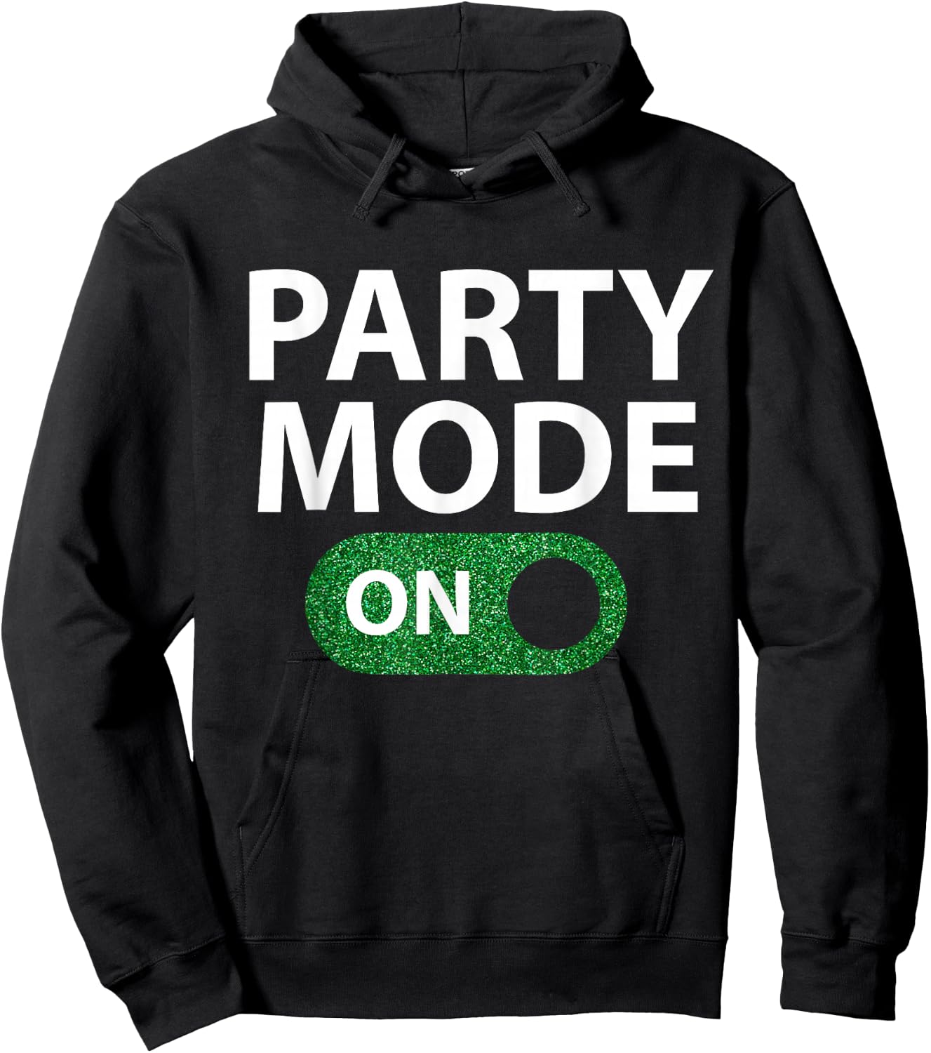 Party mode, on/off sequin Hoodie - Hoodie | Black