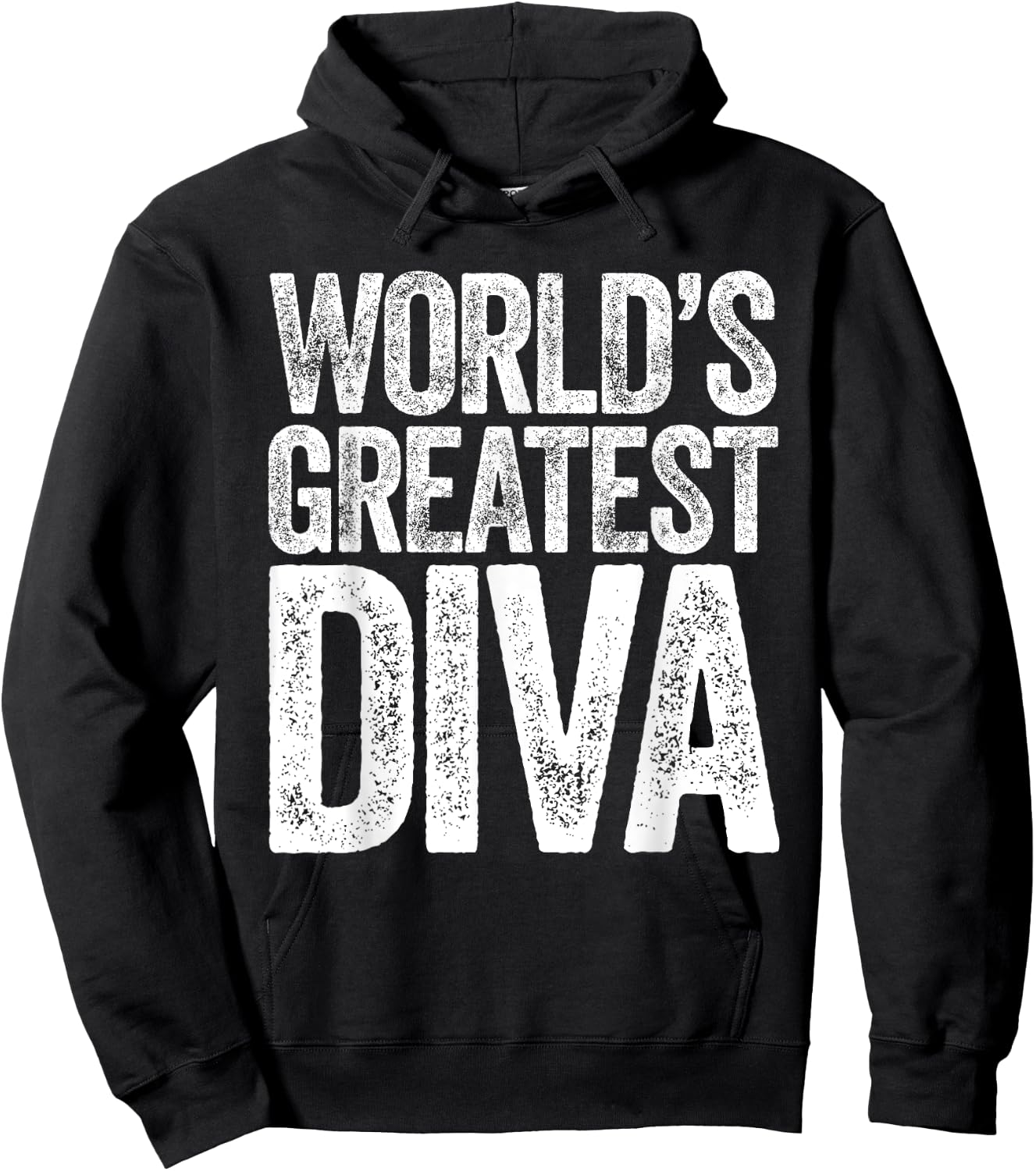 The World's Greatest Diva Hoodie - Hoodie | Black
