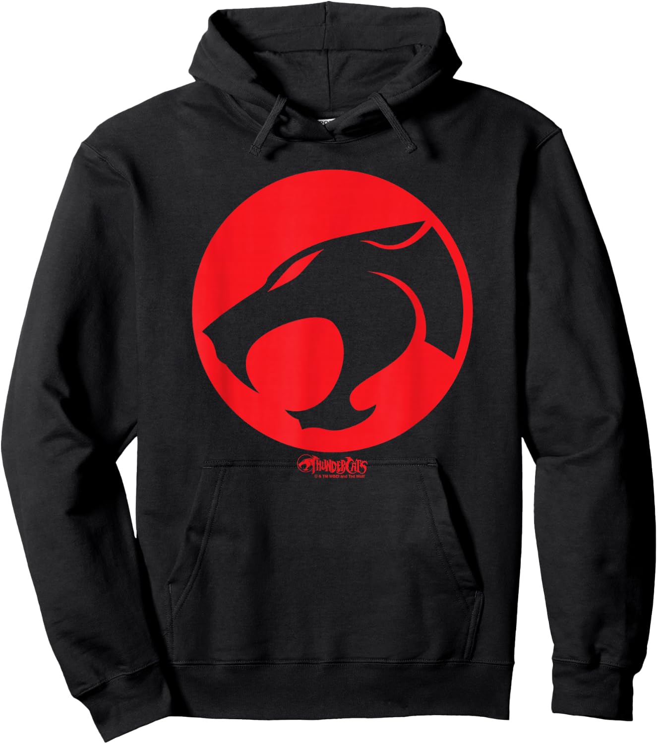 Thundercats Red Logo Hoodie - Hoodie | Black