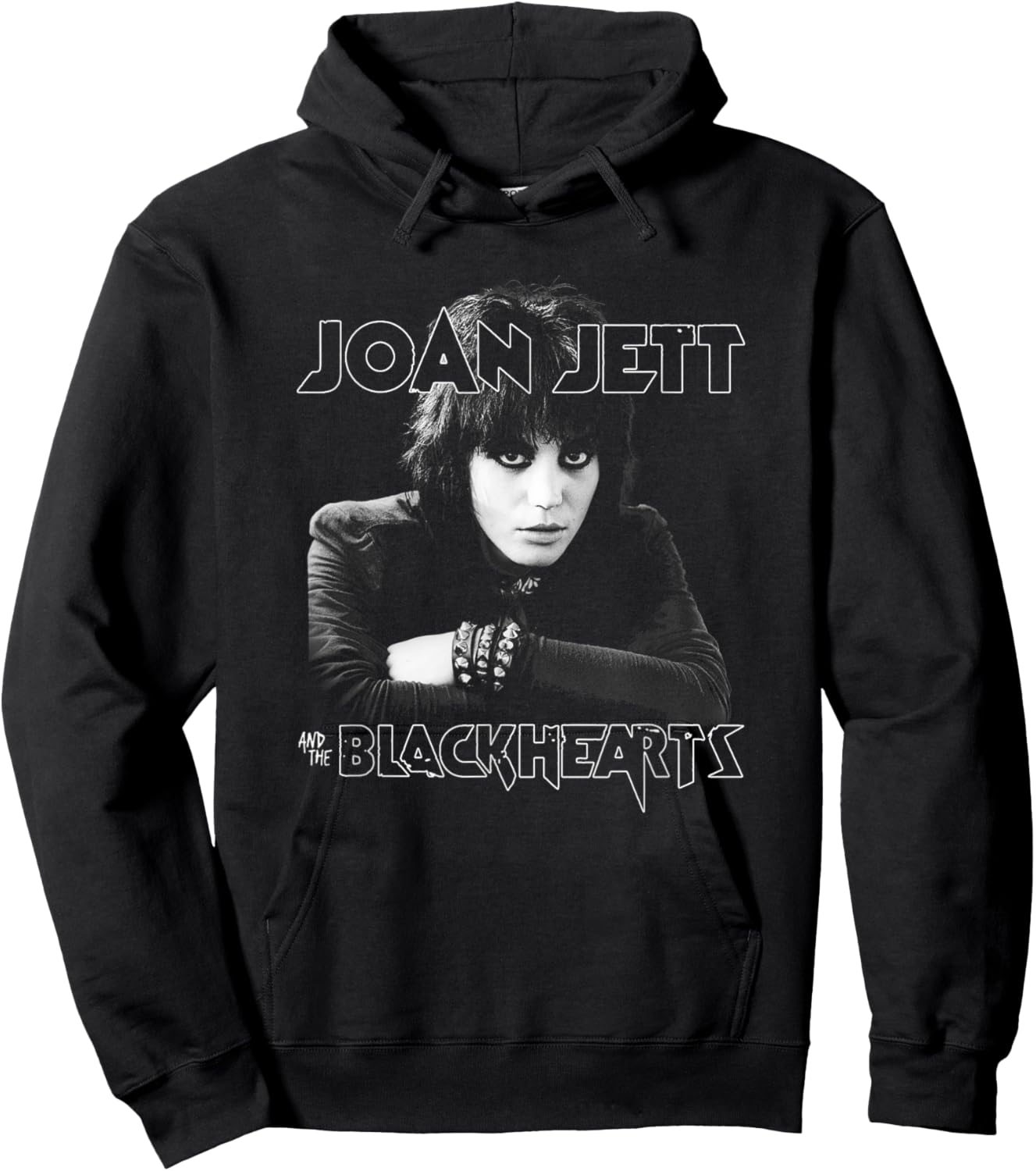 Joan Jett and the Blackhearts - Punk Portrait Hoodie - Hoodie | Black
