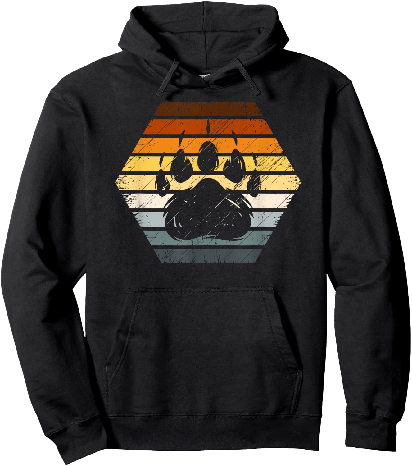 Bärentatze, Farben der Bärengemeinschaftsflagge, Gay Bear Hoodie - Hoodie | Black
