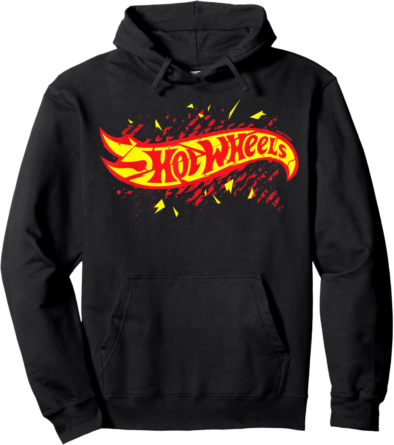 Hot Wheels - Broken Logo , black Hoodie - Hoodie | Black