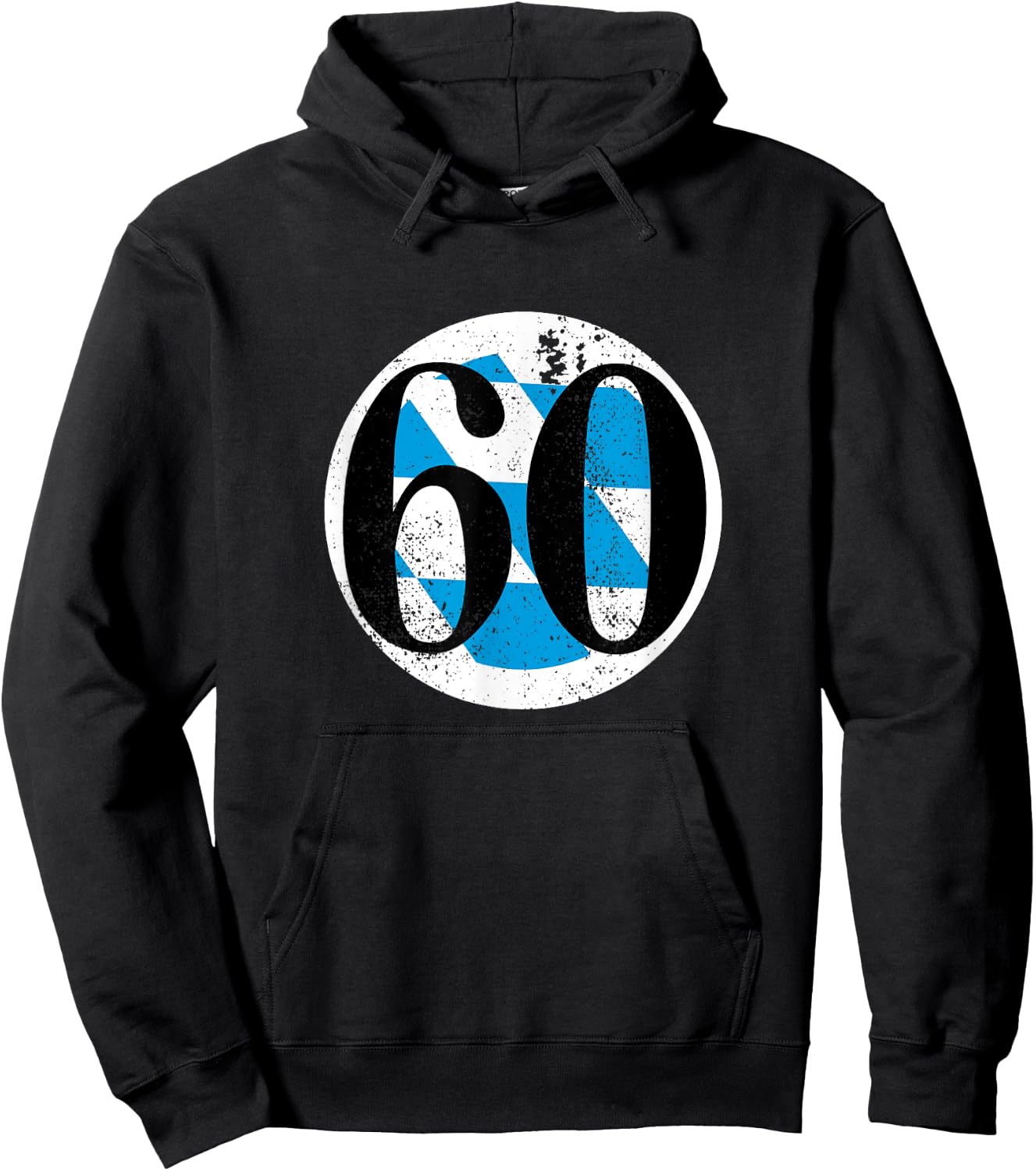 60 Straight Outta Giasing - Gifts for All with 60 , black Hoodie - Hoodie | Black