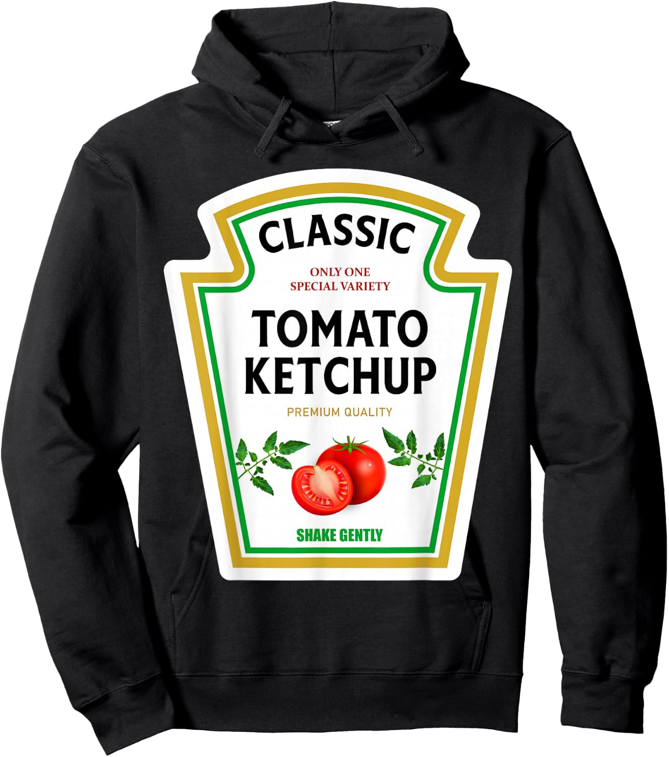 Ketchup 2024 Mustard Matching Family Costume Mayo for Halloween Hoodie - Hoodie | Black