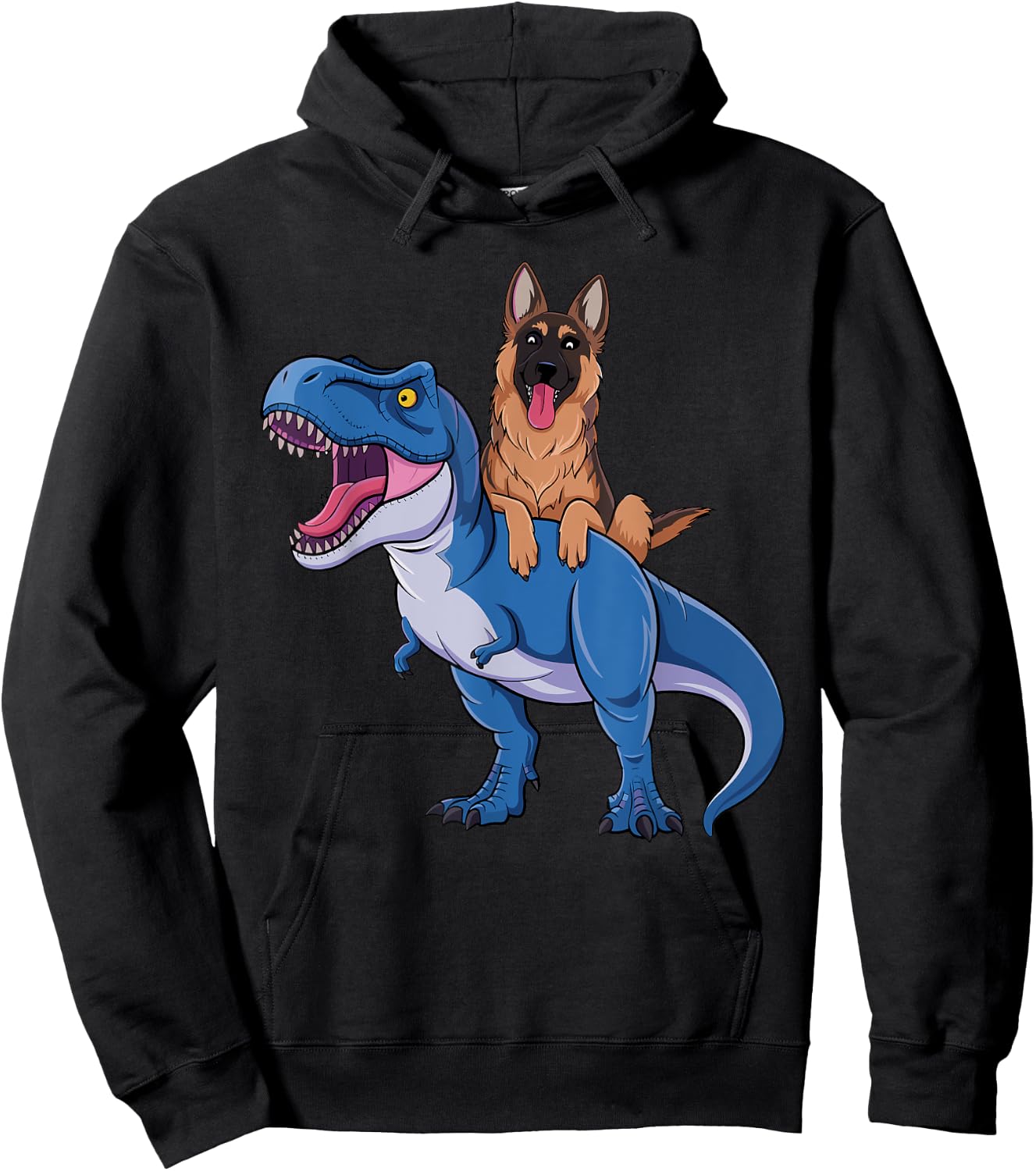 Best German Shepherd Art Women German Shepherd Lover Hoodie - Hoodie | Black