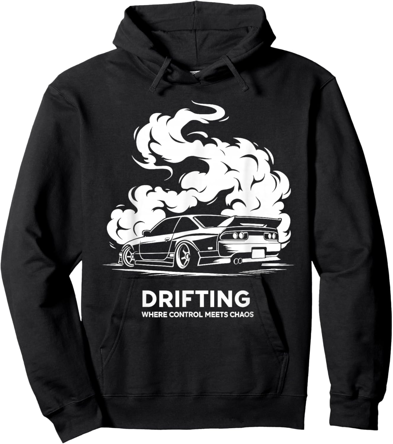 Car Drifting Racing Race Car Motorsport Drift Racing Hoodie - Hoodie | Black