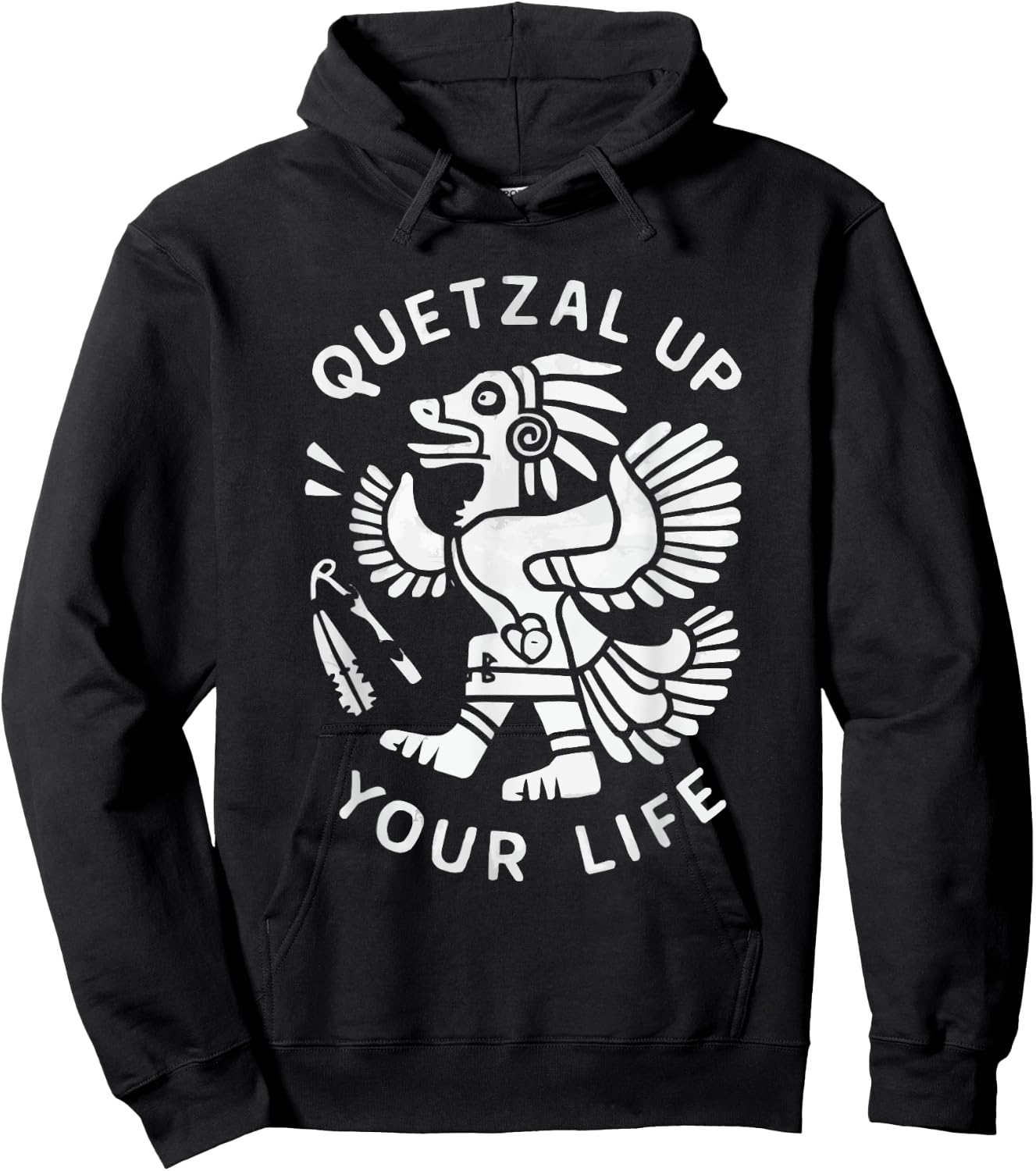 Aztec God Aztec Culture Mayan Indigenous Quetzalcoatl Hoodie - Hoodie | Black