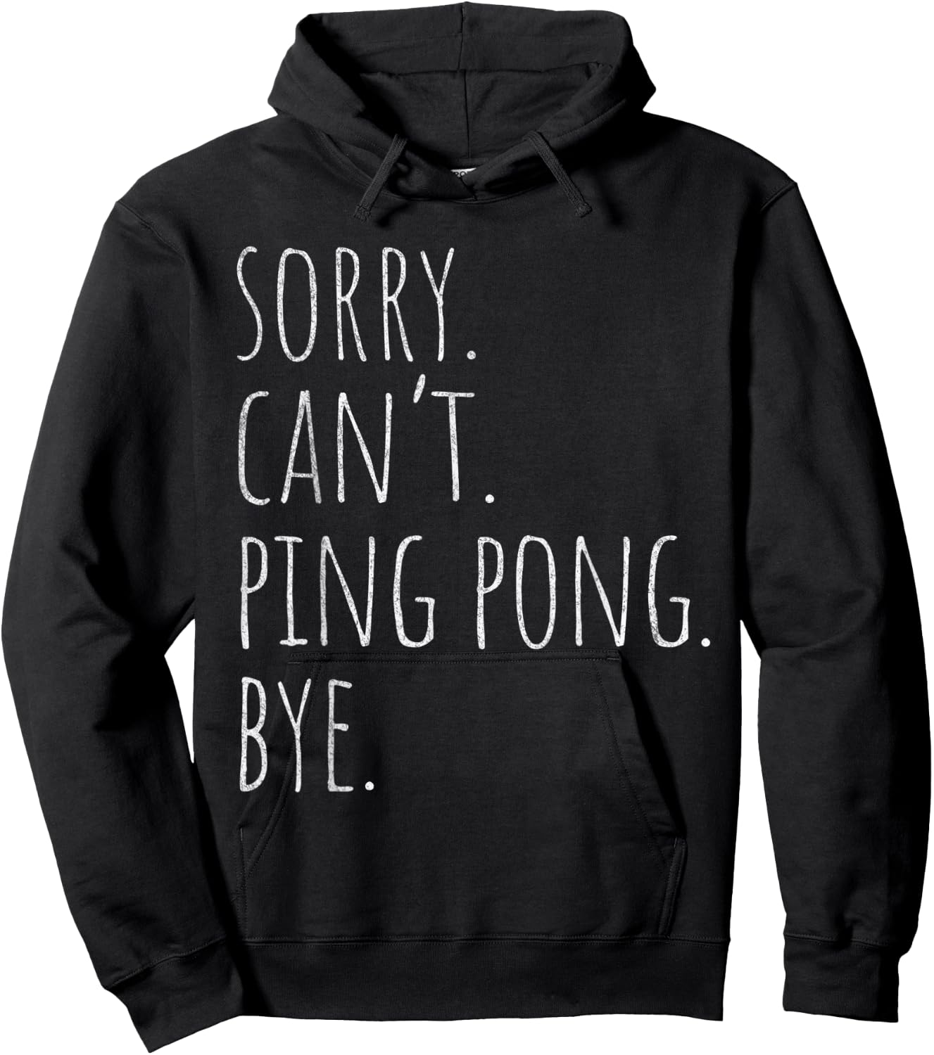 Funny Ping Pong Paddle Ball Master Player Hoodie - Hoodie | Black