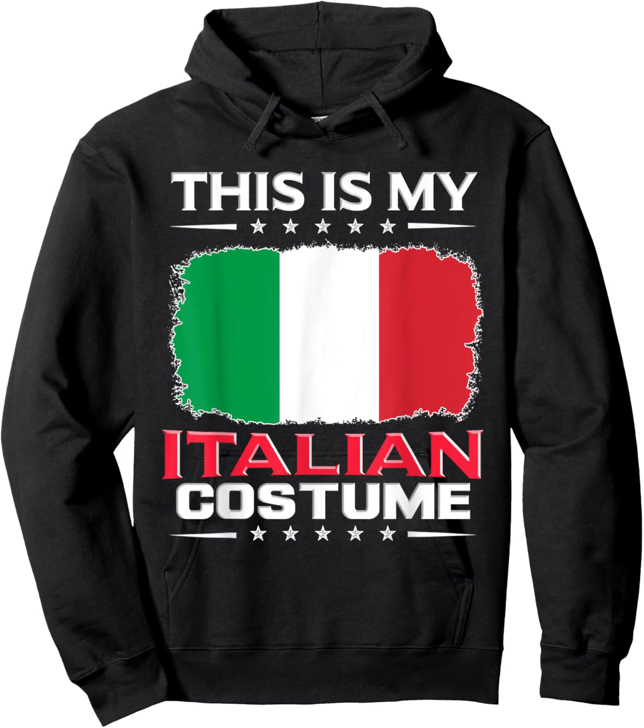 Das ist mein italienisches Kostüm Italy , black Hoodie - Hoodie | Black