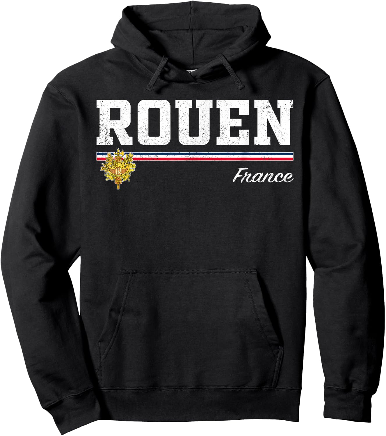 Rouen France Hoodie - Hoodie | Black