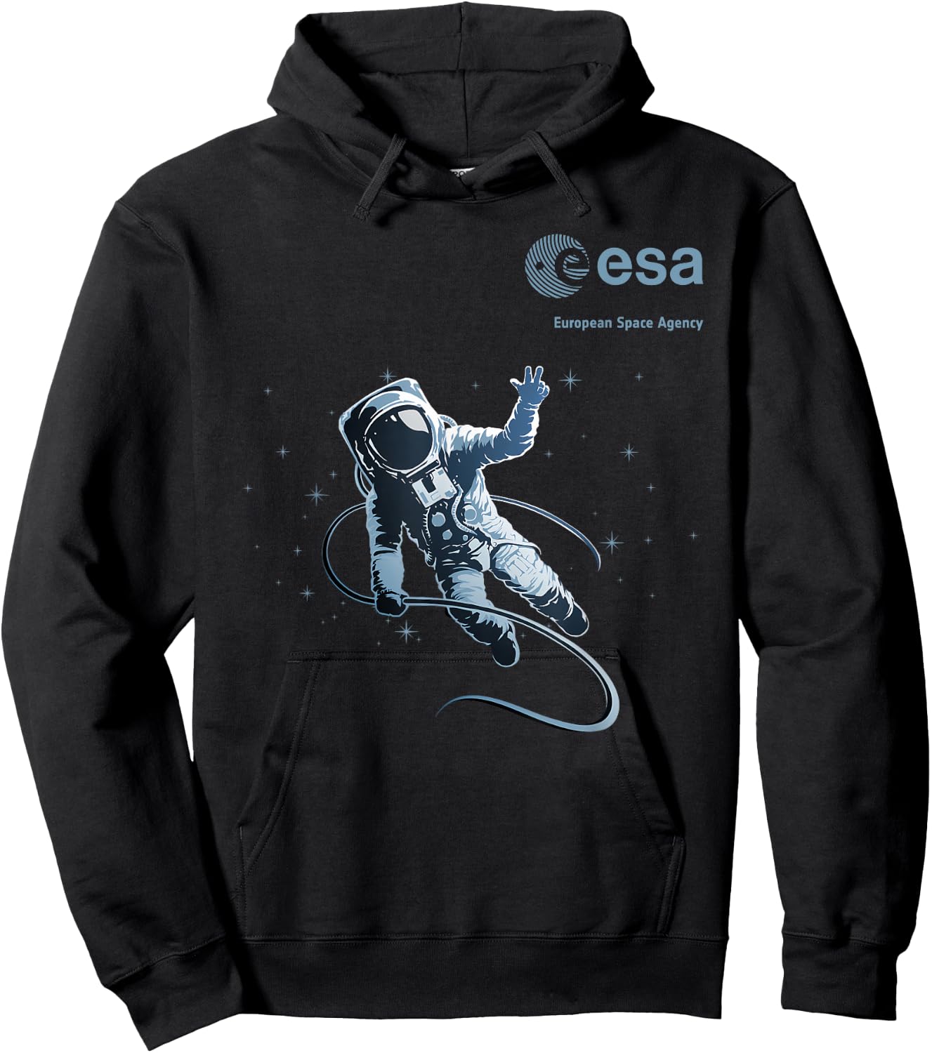 ESA European Space Agency Astronaut Hoodie - Hoodie | Black
