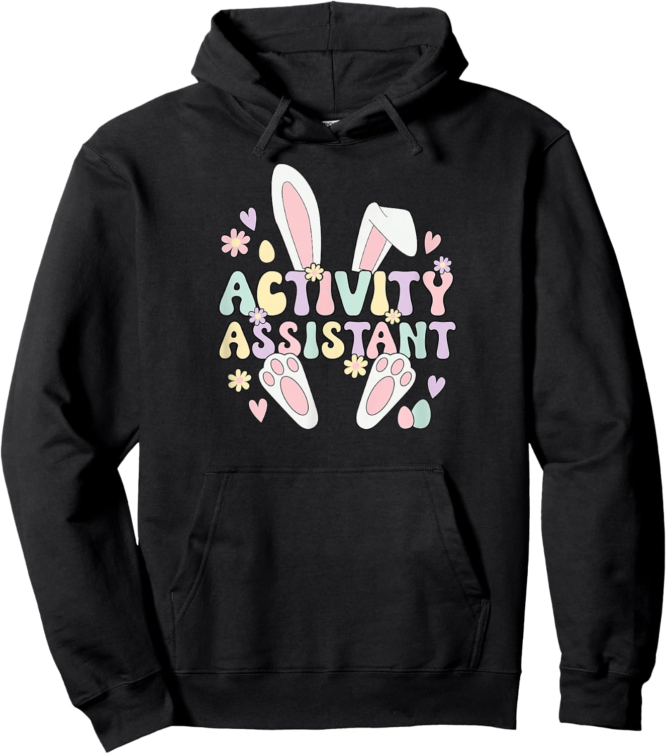 Activity Assistant Easter Bunny Activity Assistant Hoodie - Hoodie | Black