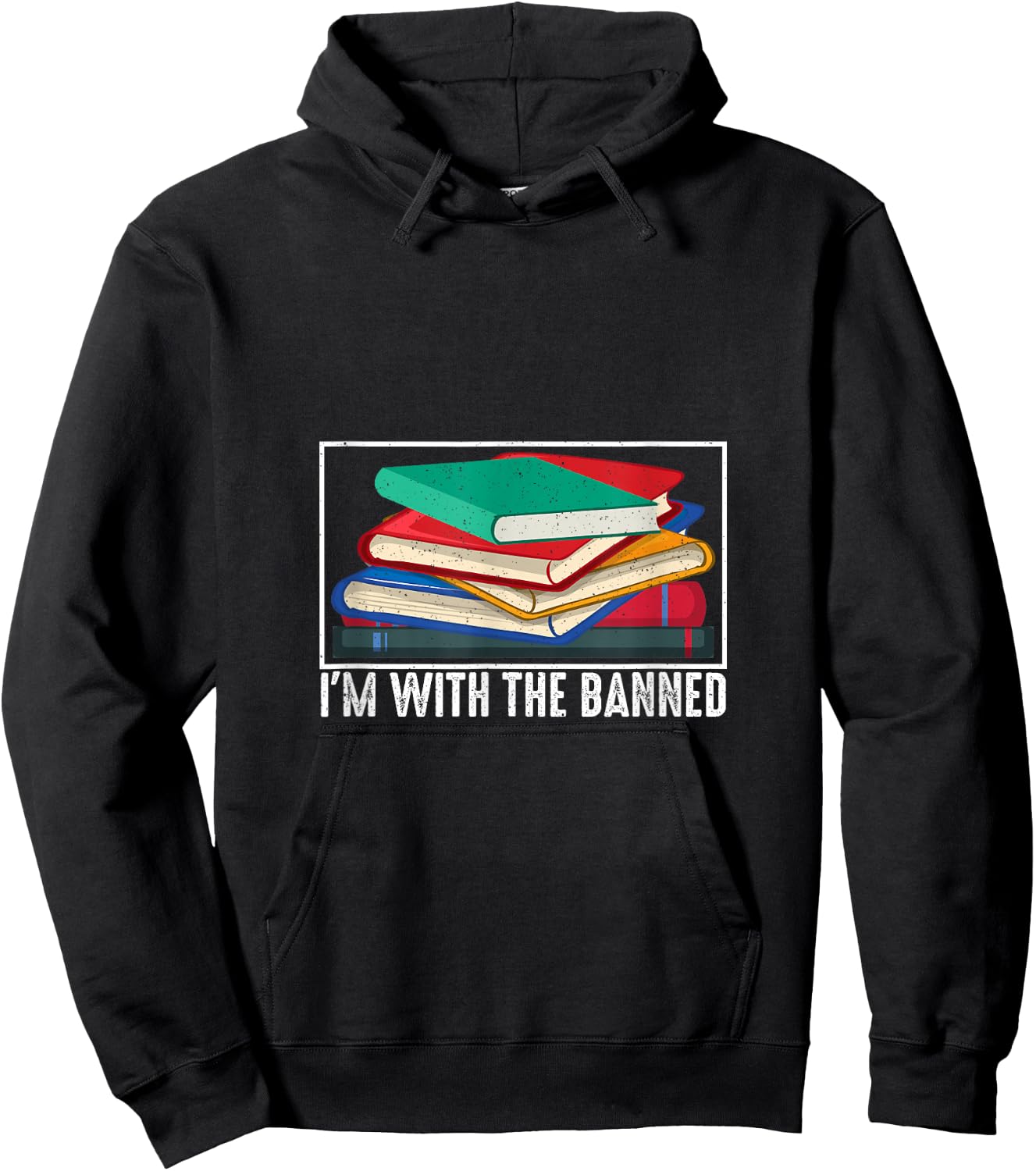 Reading Book Lover Literacy Librarian Books Hoodie - Hoodie | Black