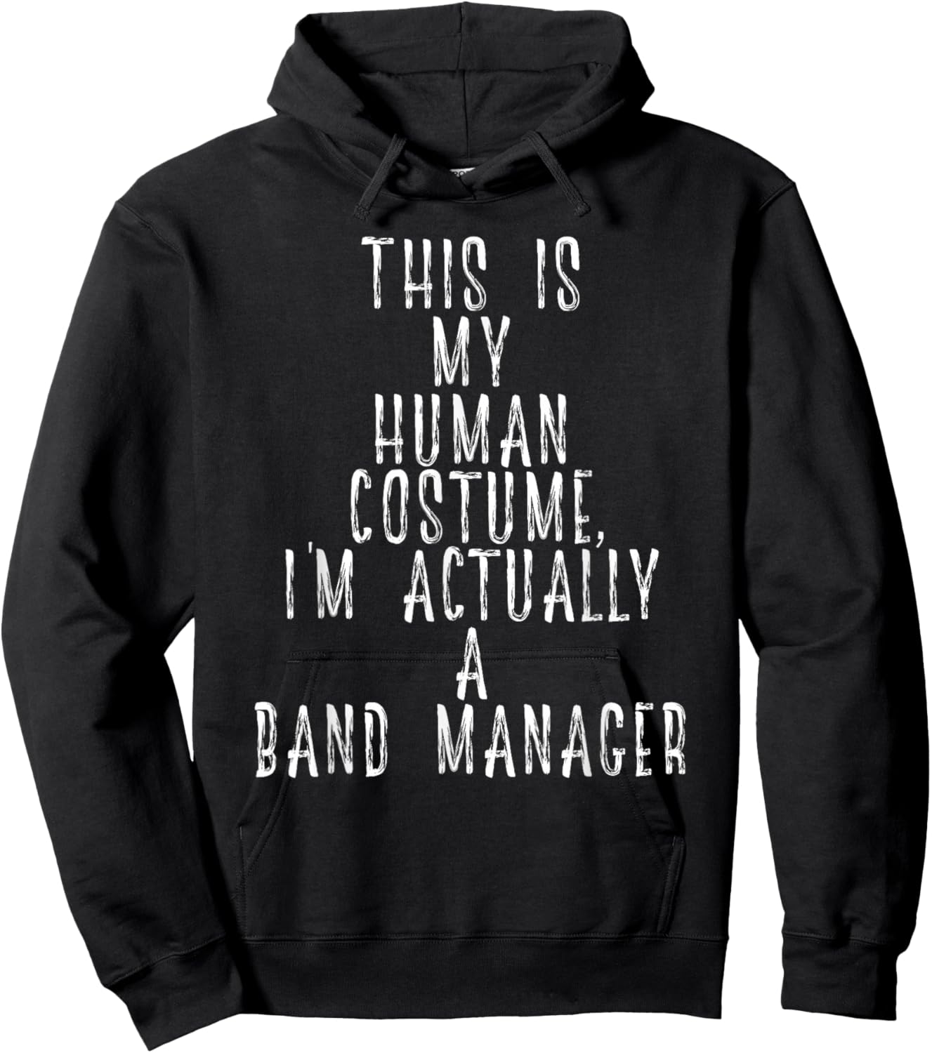 Band Manager Costume For World Funny Music Tour Band Manager Hoodie - Hoodie | Black