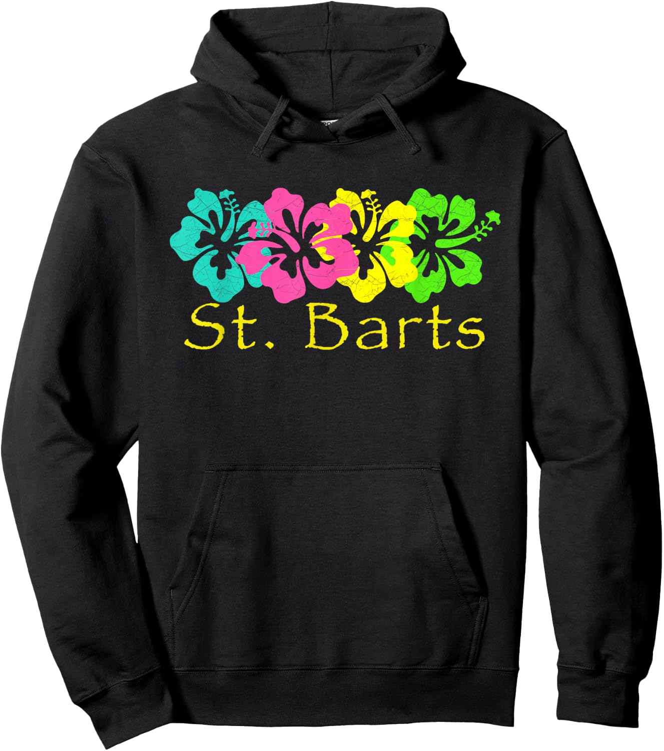 St. Barts Tropical / Travel Surf Hoodie - Hoodie | Black