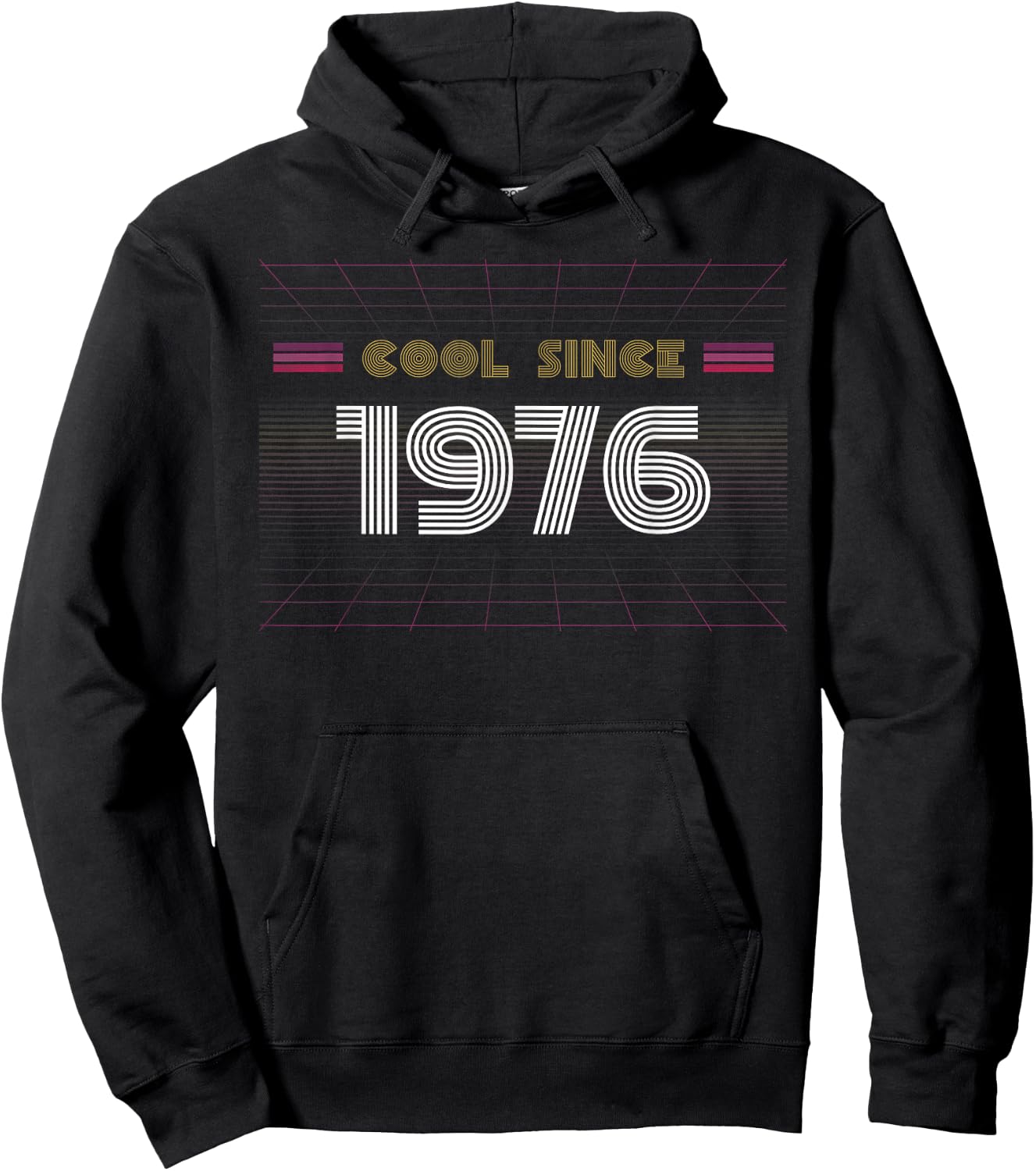 1976 Birthday , black, s Hoodie - Hoodie | Black