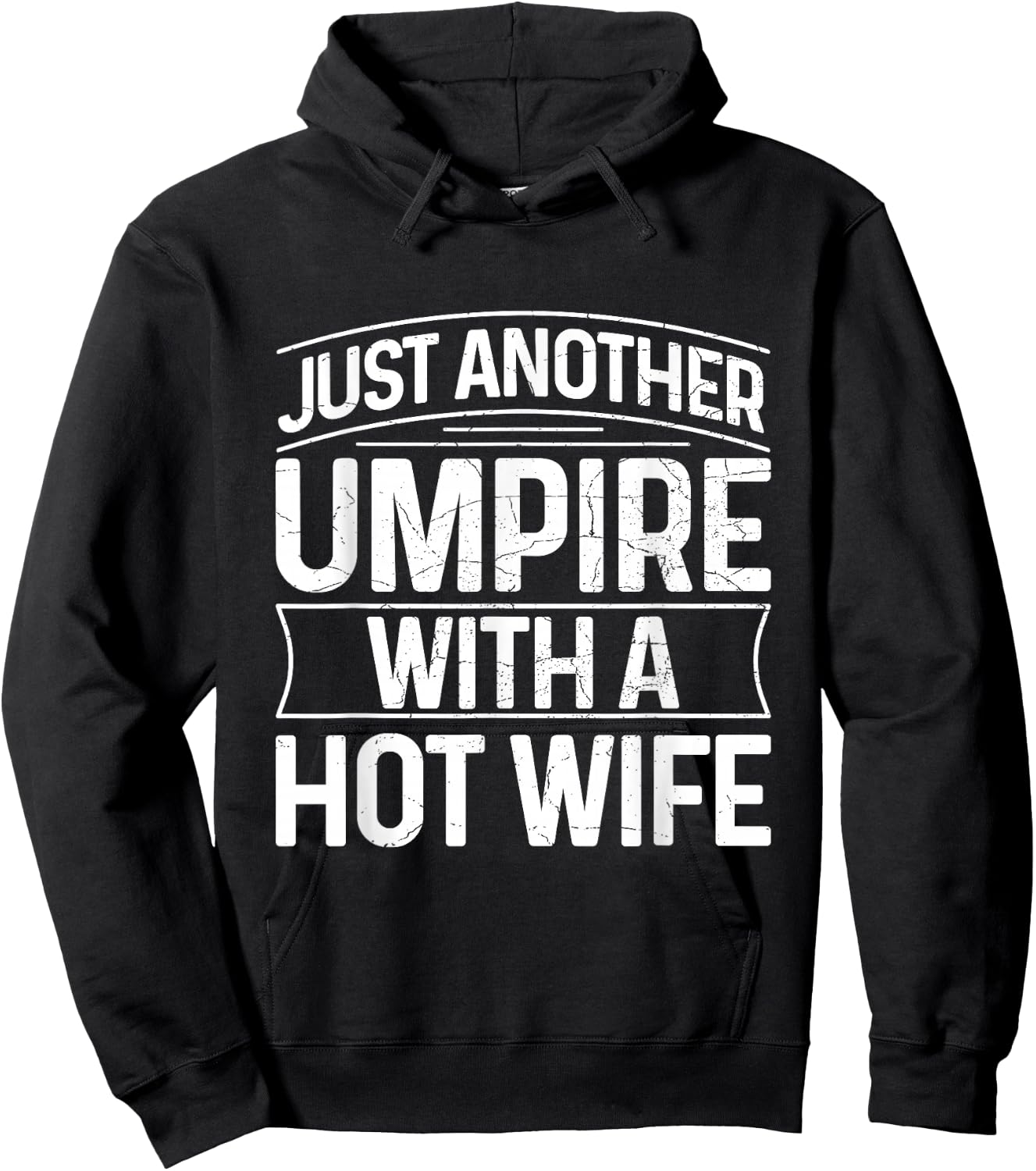 Umpire Funny Baseball Design for an Umpire Hoodie - Hoodie | Black