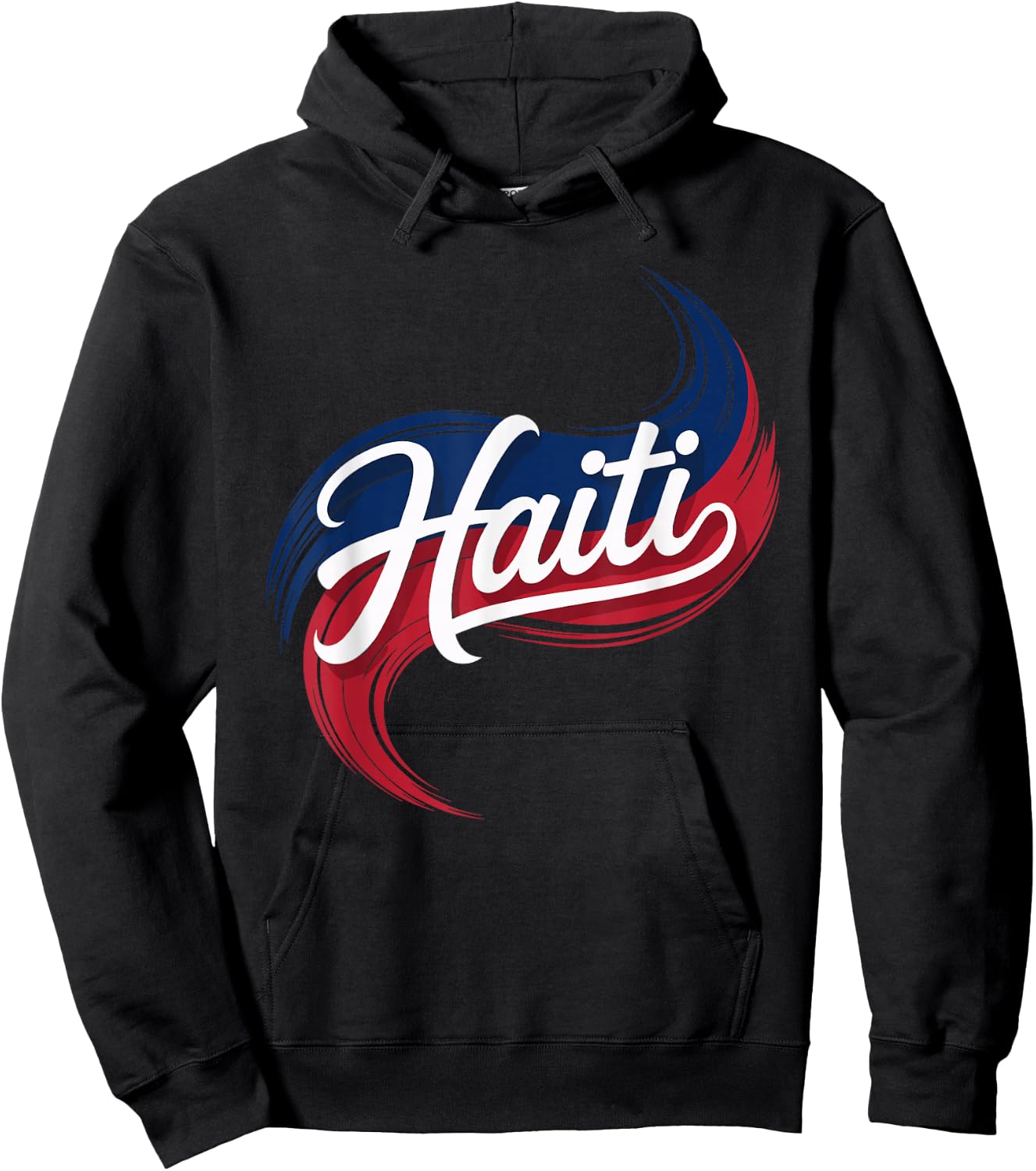 Haiti National Pride Inspired Hoodie - Hoodie | Black