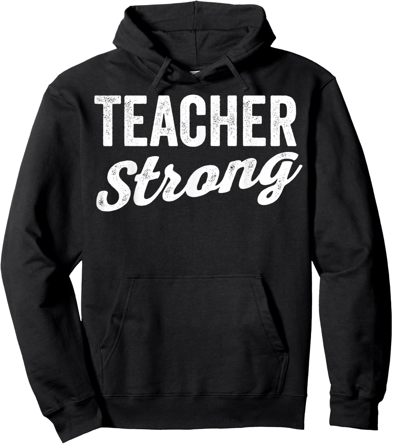Teacher Strong Educator Life School Professional Hoodie - Hoodie | Black