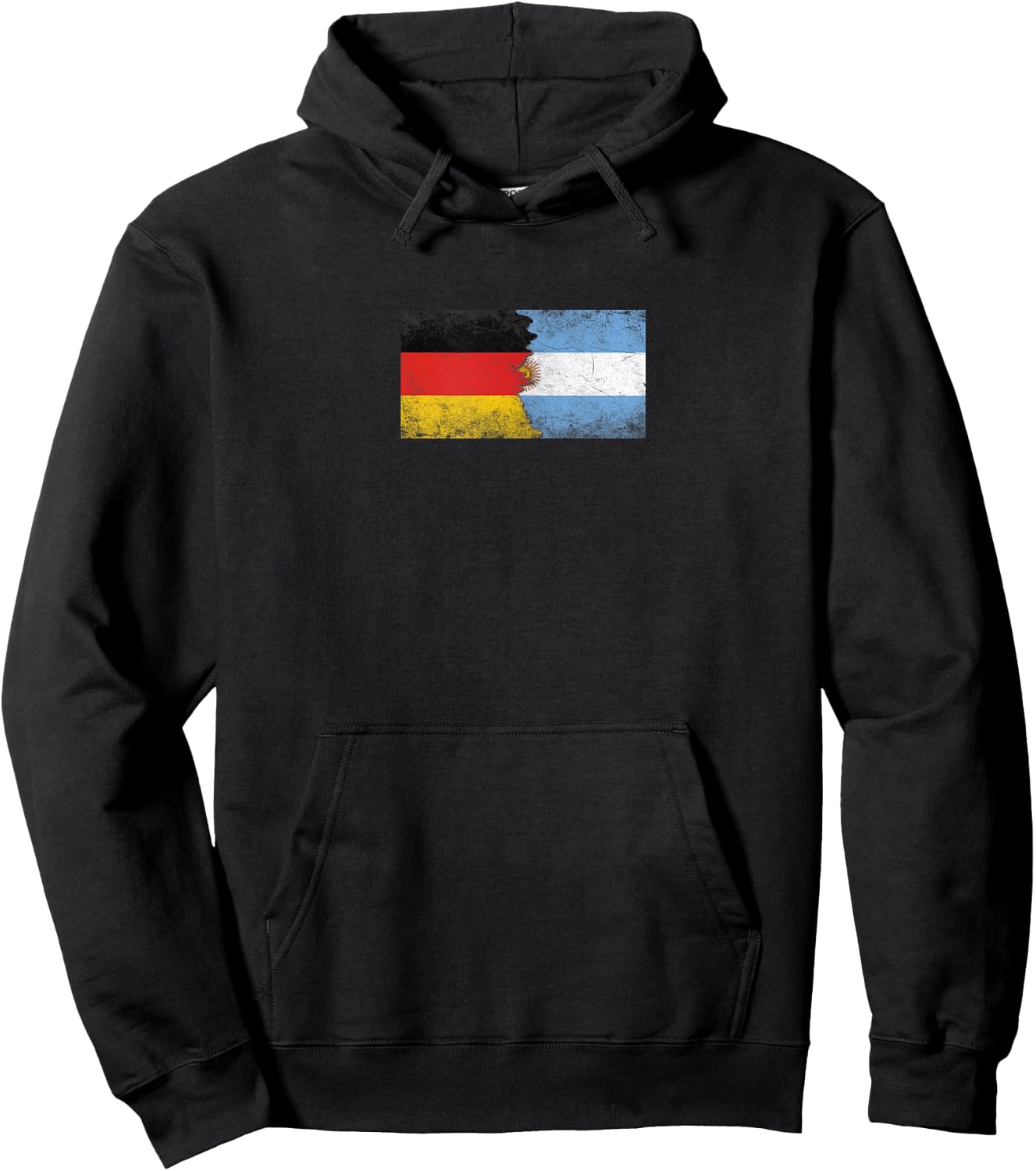 Deutschland & Argentinien Flaggen - Deutsch Argentinien, Argentinien Hoodie - Hoodie | Black
