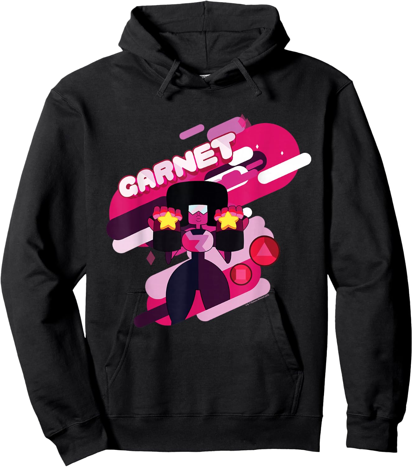 Steven Universe Garnet Power Hoodie - Hoodie | Black