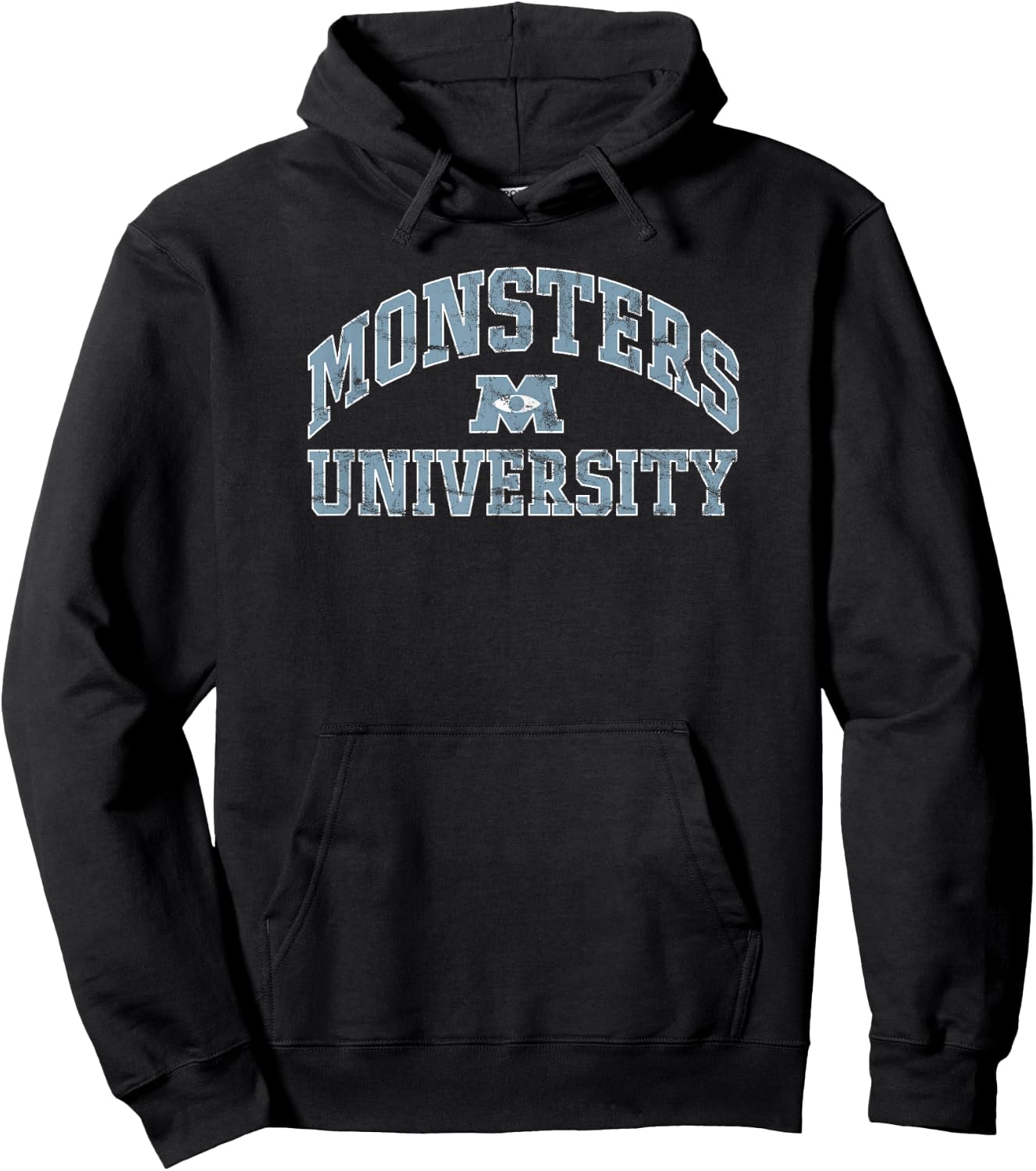 Disney Pixar Monsters University Simple Collegiate Hoodie - Hoodie | Black