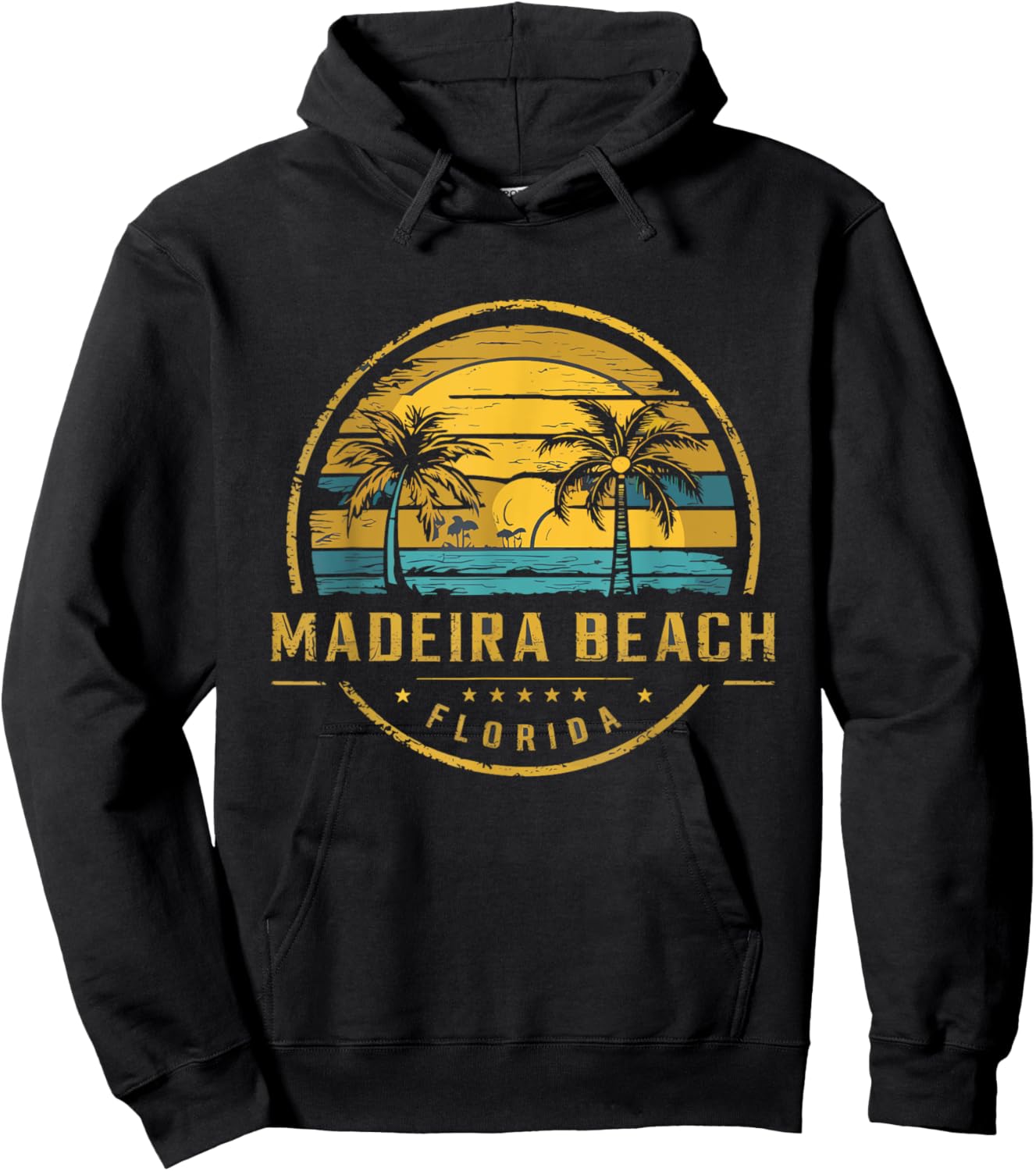 Madeira Beach Florida Men Women Girls Kids Hoodie - Hoodie | Black