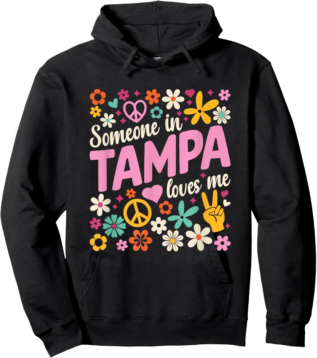 Someone In Tampa Loves Me Hoodie - Hoodie | Black