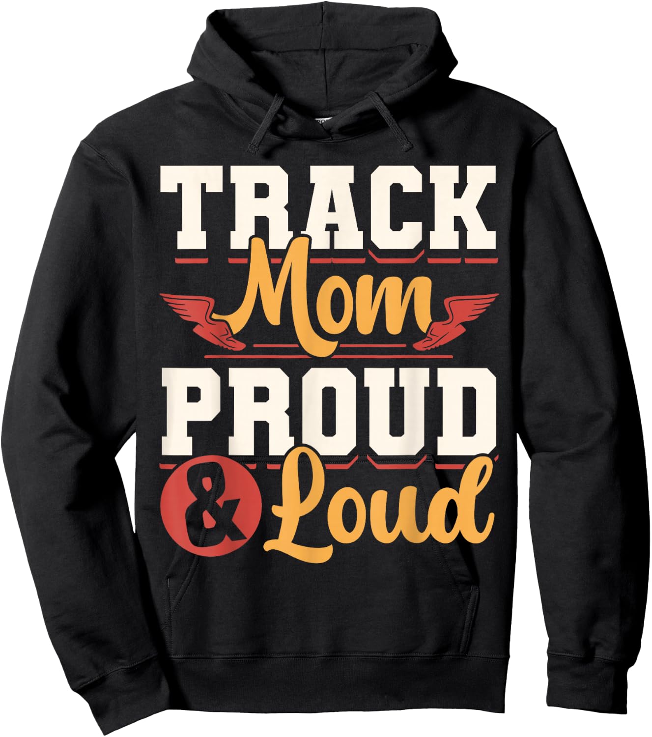 Track And Field Mom Track Games Mother Hoodie - Hoodie | Black
