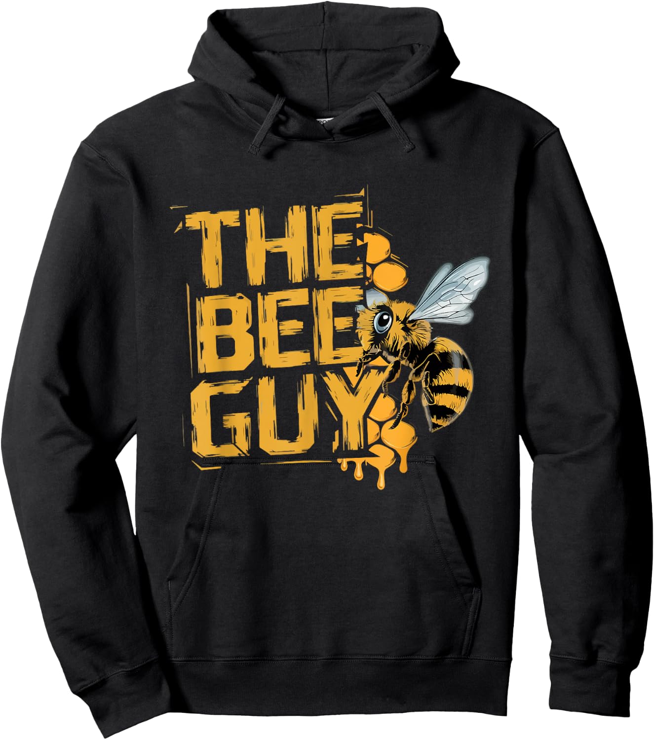 The Bee Guy Beekeeper Beekeeping Hive Honey Bees Funny Hoodie - Hoodie | Black