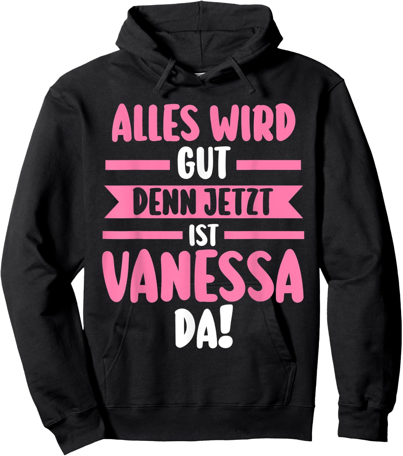 Vanessa Hoodie - Hoodie | Black
