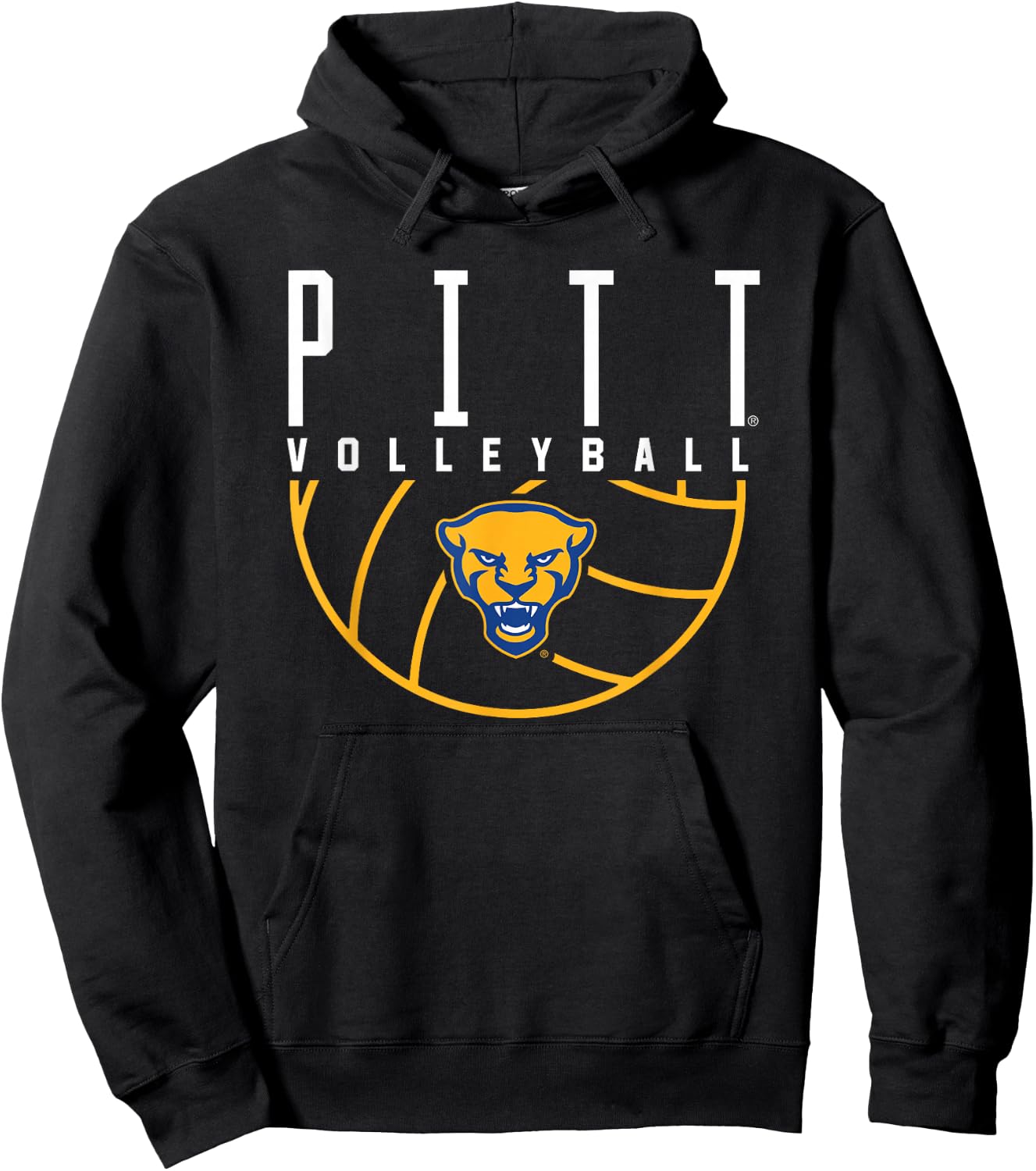 University of Pittsburgh Panthers Volleyball Hoodie - Hoodie | Black