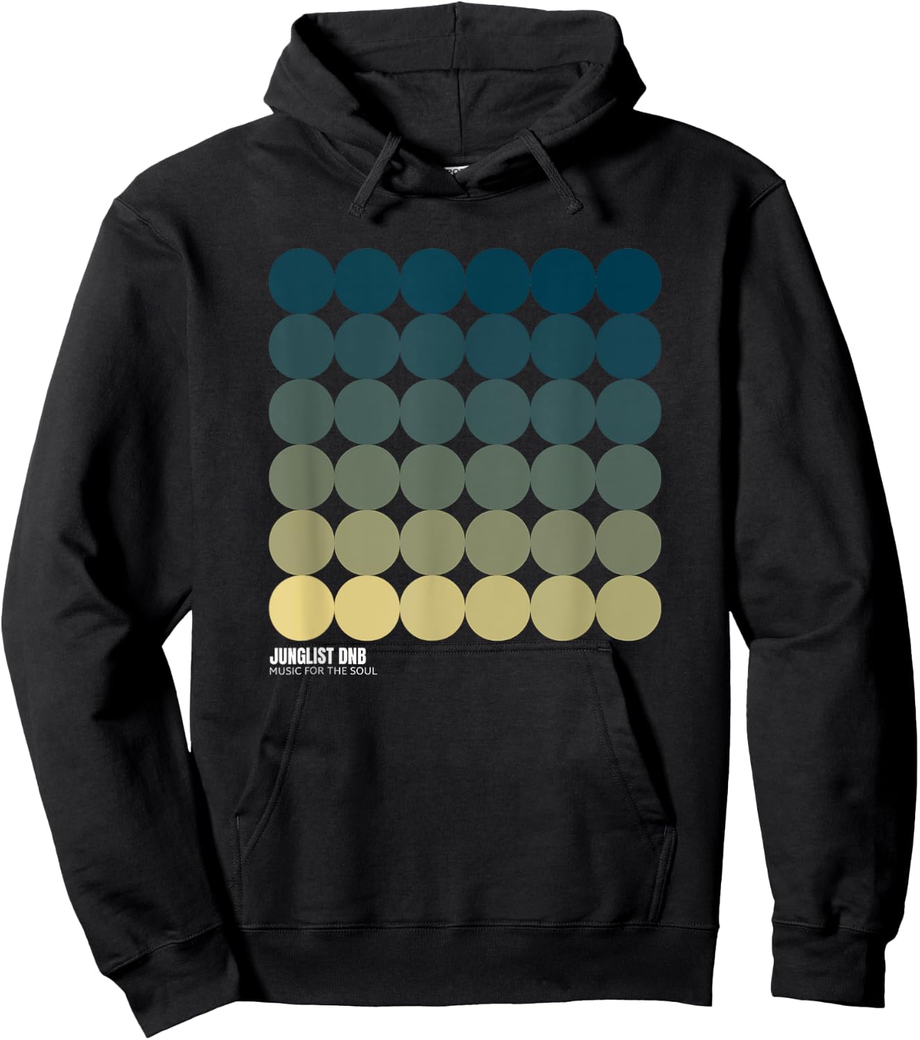 Junglist DnB Drum N Bass Hoodie - Hoodie | Black