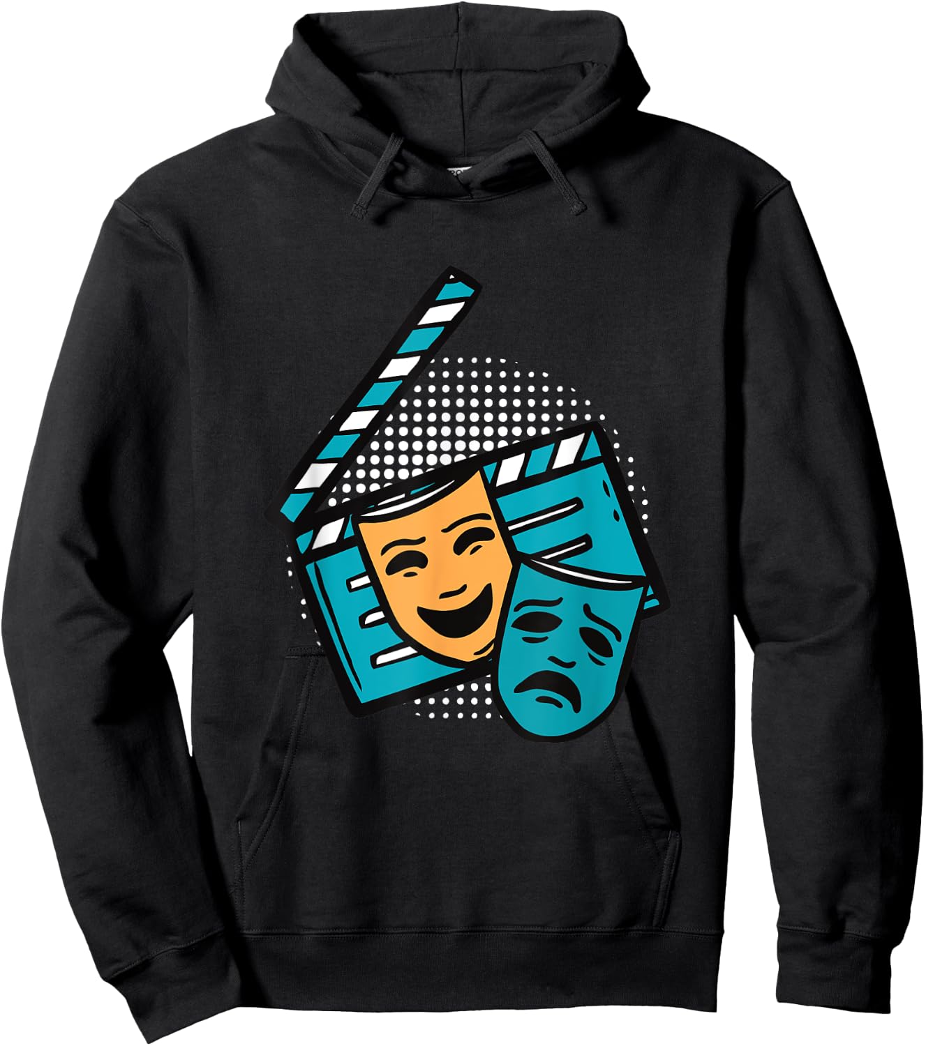 Acting Clapperboard Theatre Actor Film actress Hoodie - Hoodie | Black